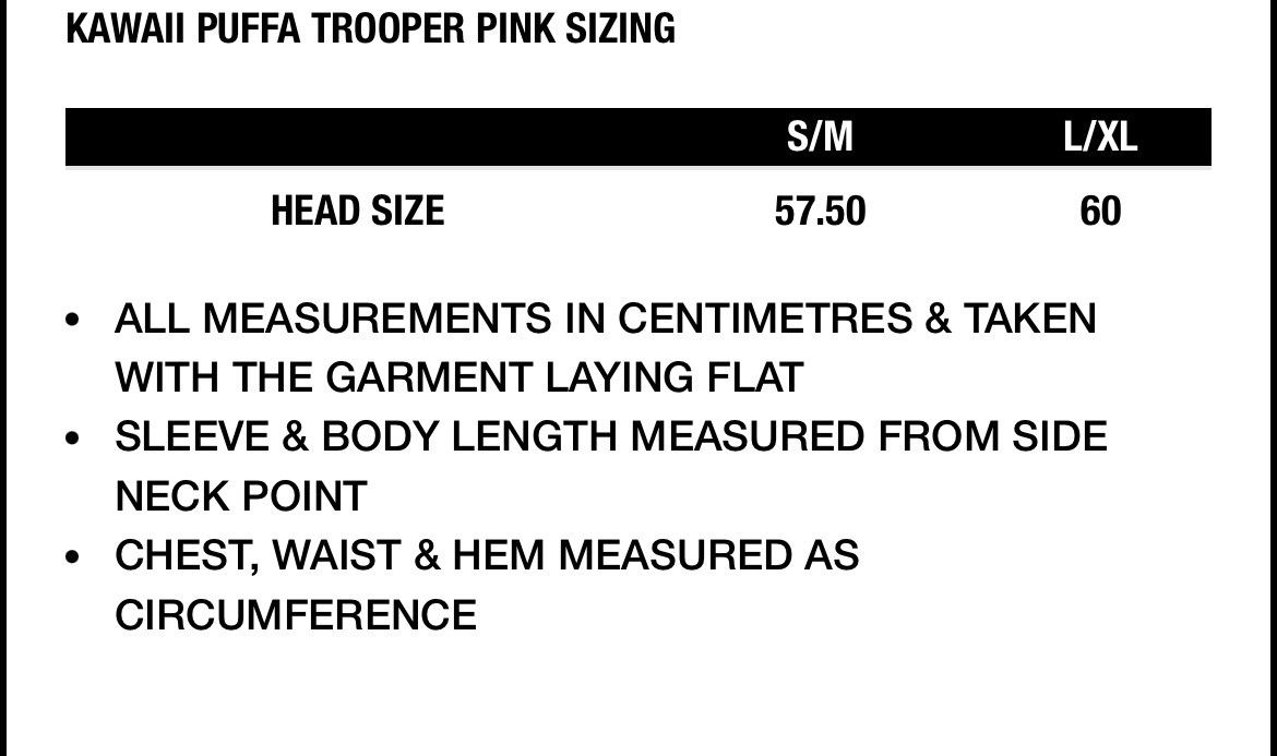 Palace Kawaii Puffa Trooper Pink L/XL