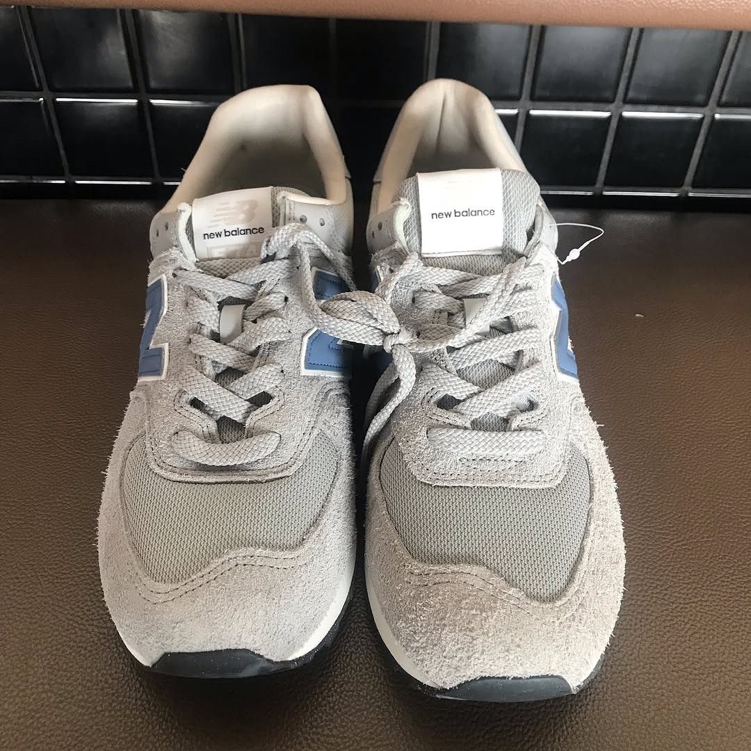 New Balance New Balance 574 Classic Heritage Grey Suede Charcoal 10.5uk Size US 10.5 / EU 43-44 - 5 Thumbnail