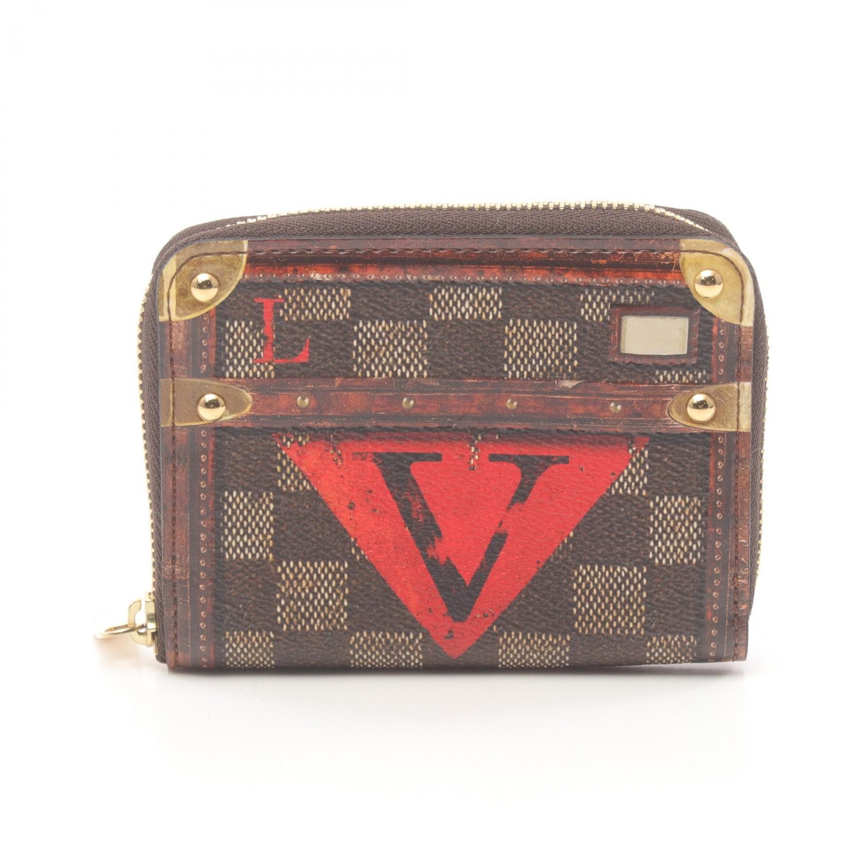 Louis Vuitton Louis Vuitton Damier Trunk Zippy COin Case Canvas Coin Case M52745 in Great Condition Size ONE SIZE - 1 Thumbnail