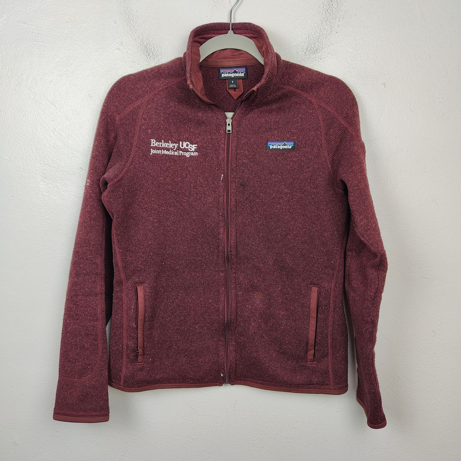 Patagonia Patagonia Better Sweater Womens Small Burgundy Size S / US 4 / IT 40 - 1 Thumbnail