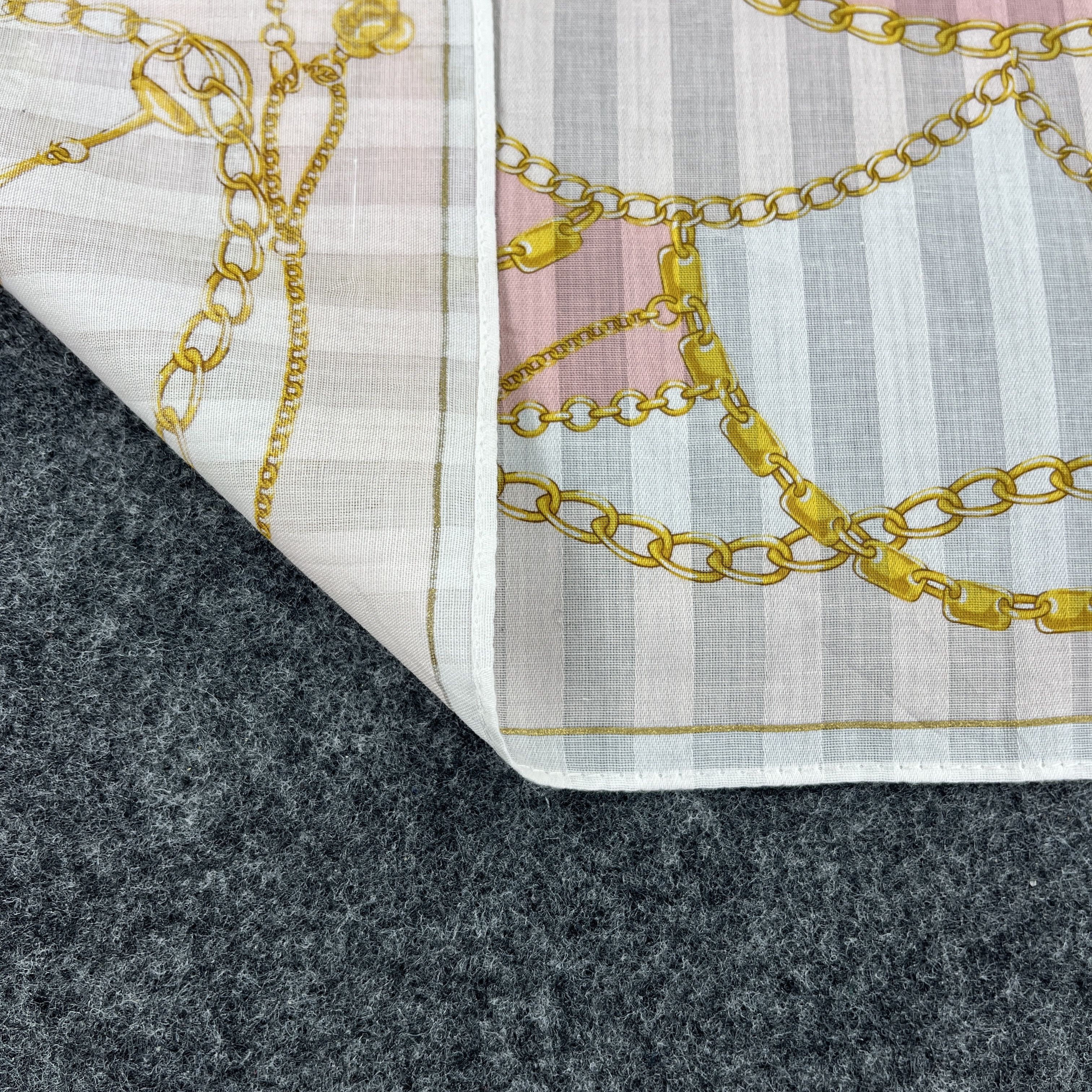 Mario Valentino × Vintage Mario Valentino Handkerchief / Bandana / Neckerchief B261 Size ONE SIZE - 7 Thumbnail