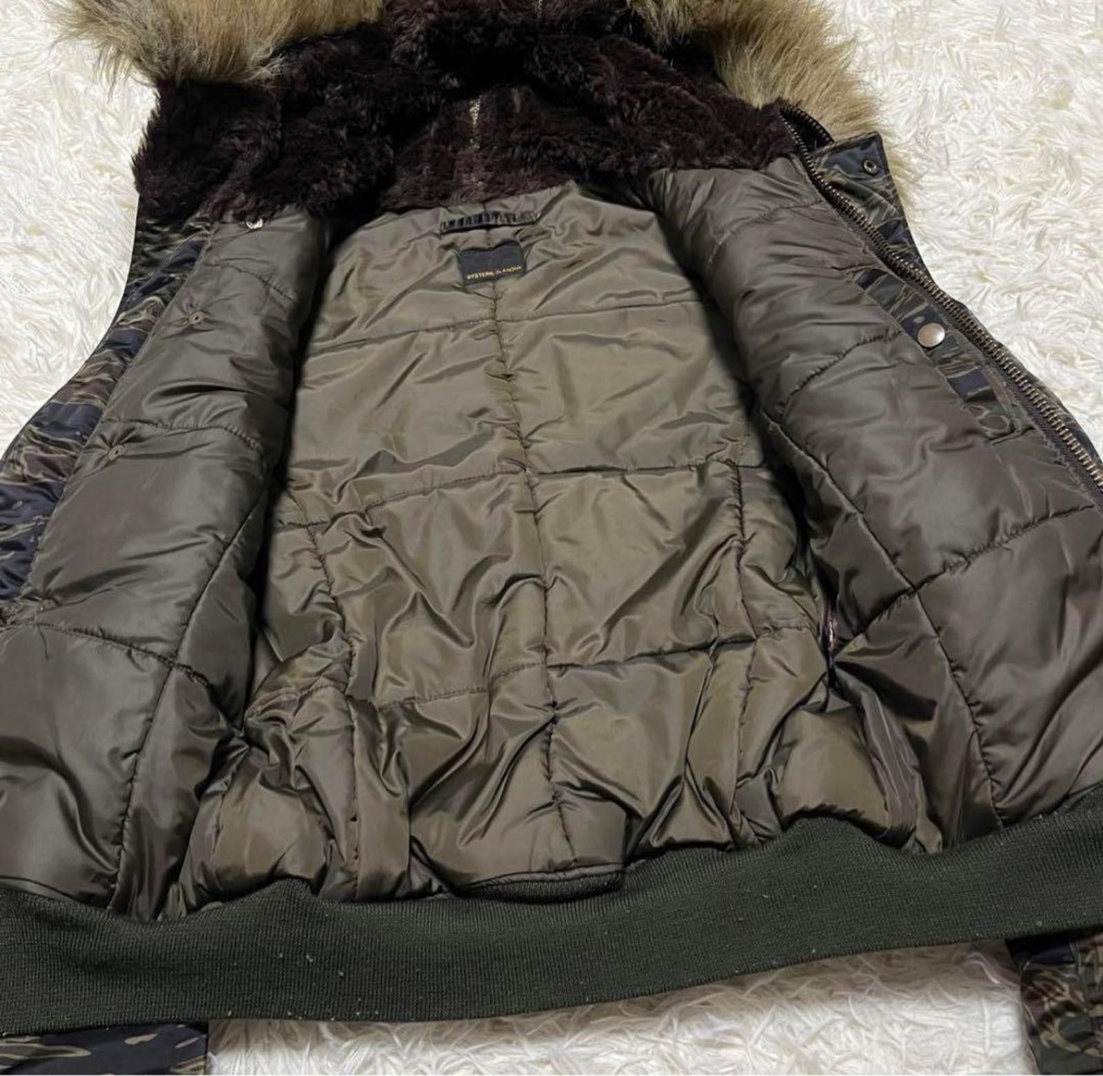 Hysteric Glamour Hysteric Glamour - Camouflage Bomber Jacket Faux Fur Size US M / EU 48-50 / 2 - 3 Thumbnail