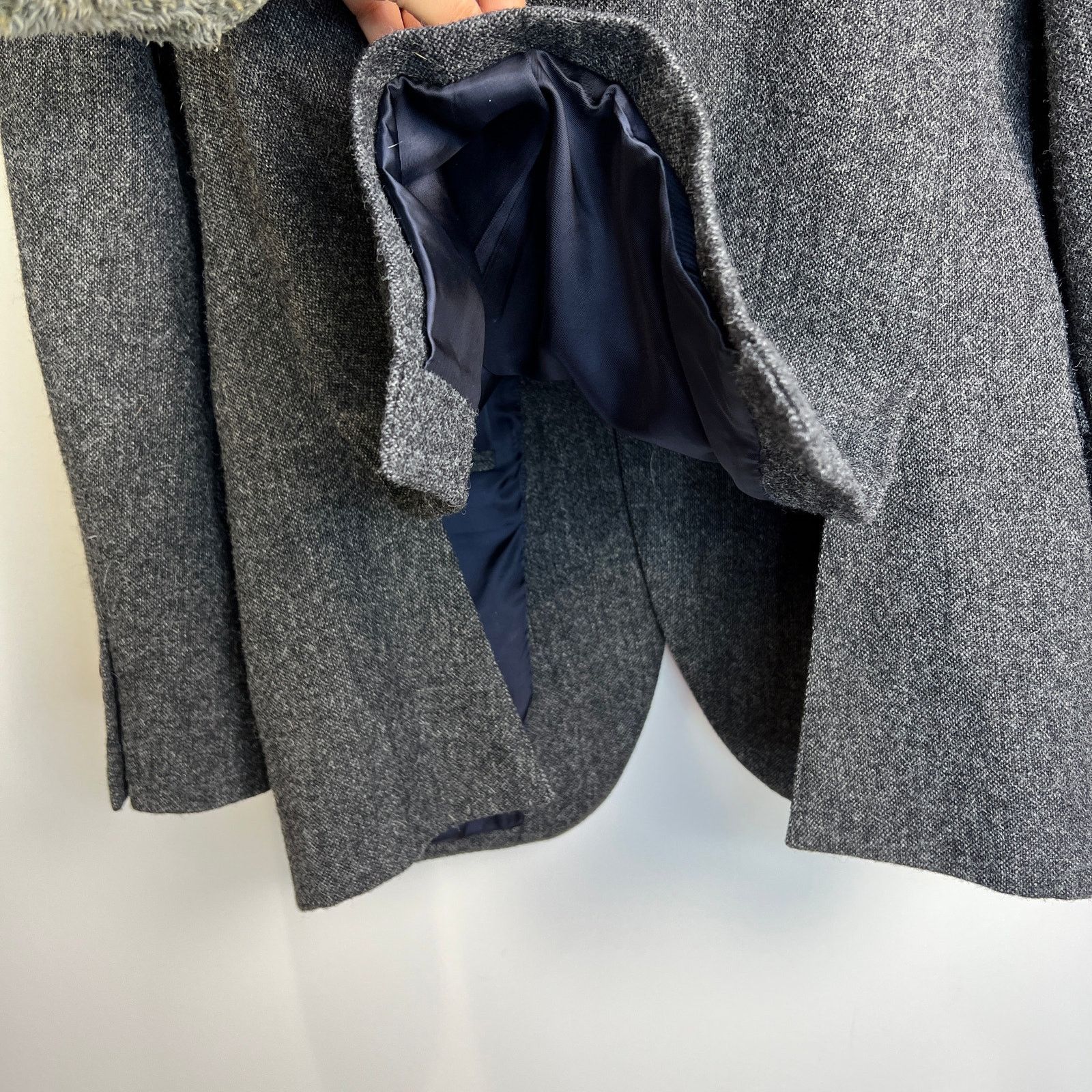 J.Crew J. Crew Ludlow Yorkshire Tweed Wool Blazer Gray 48607 Size 40L - 9 Thumbnail