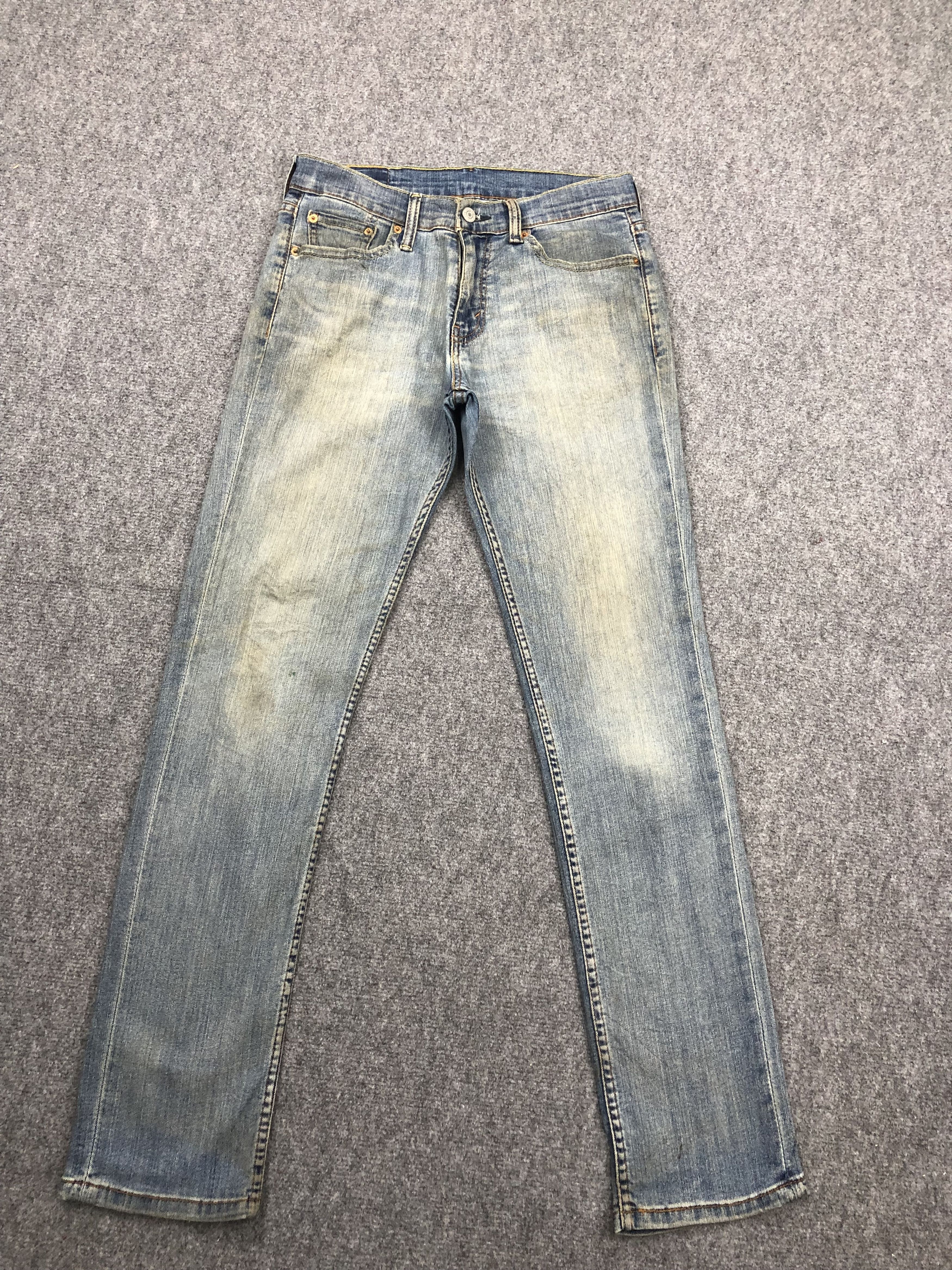 Levi's Faded Blue Vintage Levis 511 Jeans DP1571 Size US 31 - 1 Thumbnail