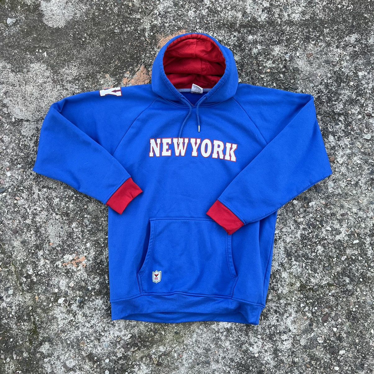 Other × Vintage Vintage New York Yankees Faded Black Navy Tint Boxy Hoodie Size US XL / EU 56 / 4 - 1 Thumbnail