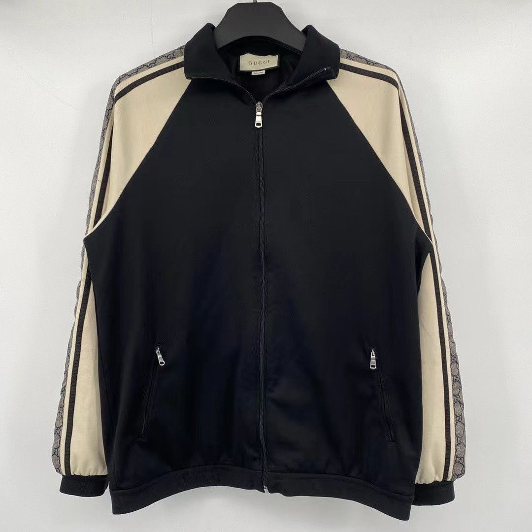 Gucci Gucci snake print school uniform zipper jacket Size US L / EU 52-54 / 3 - 1 Thumbnail