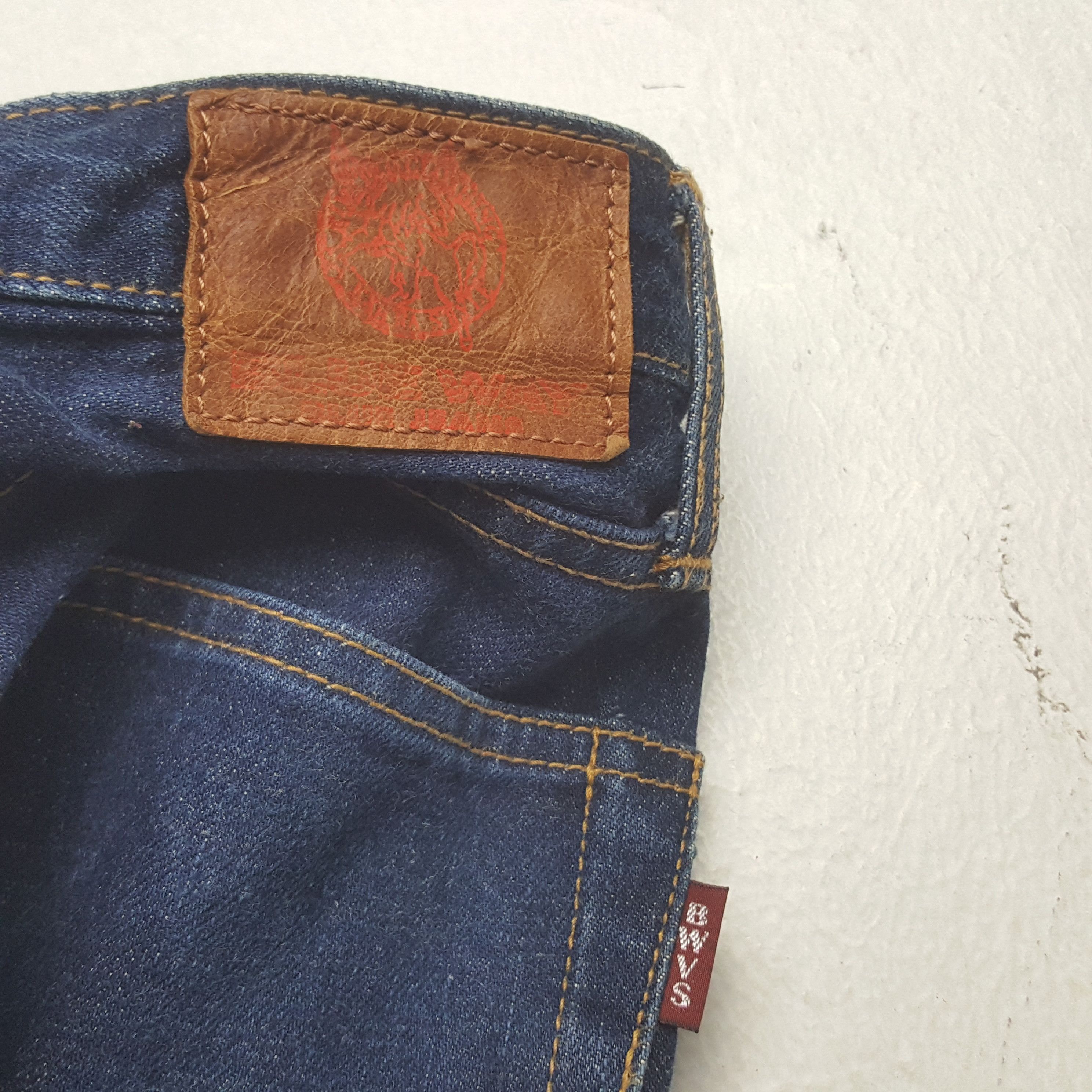 Vintage Vintage Blueway Japanese Brand Denim Jeans RR10 Size US 27 - 15 Thumbnail