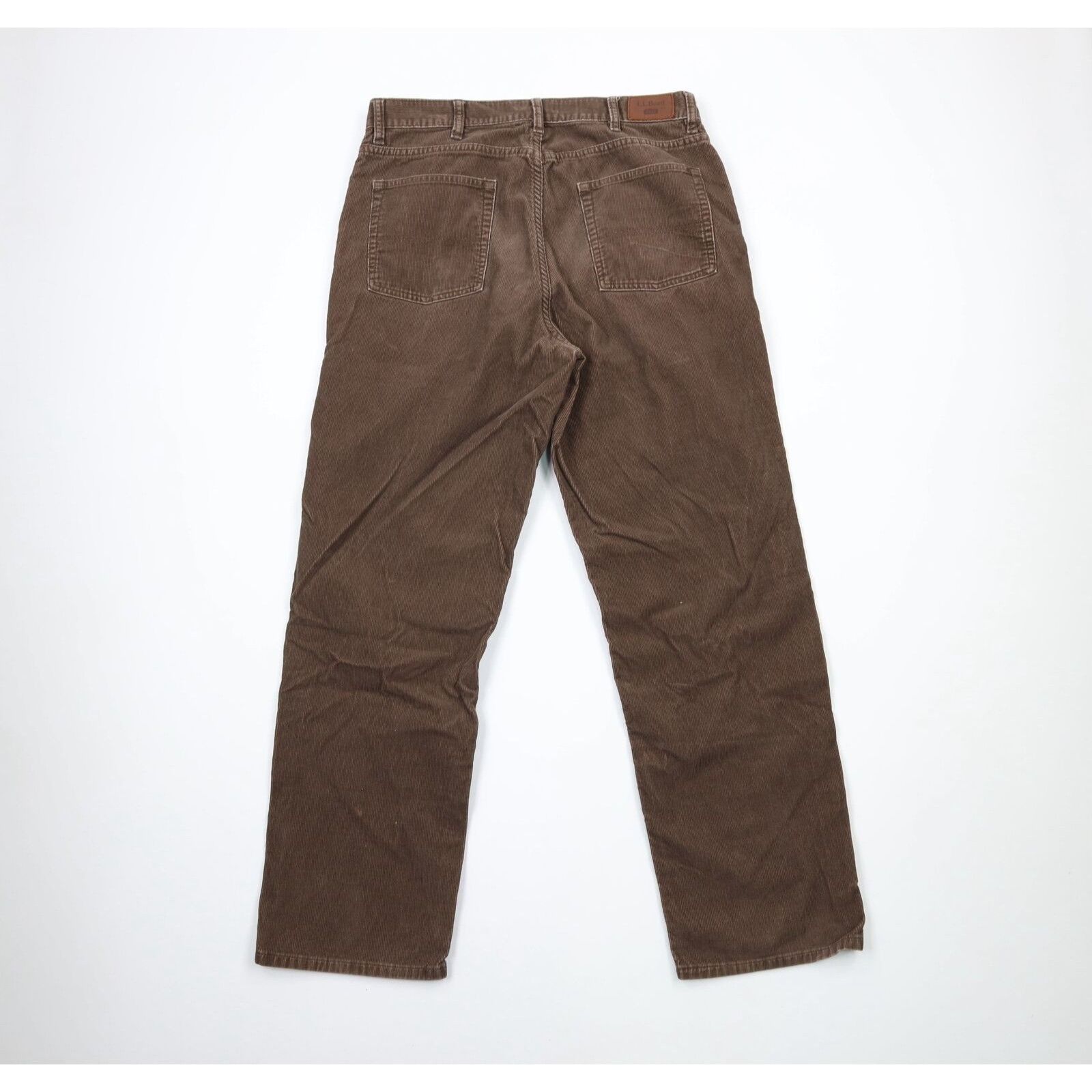 L.L. Bean × Vintage Vintage LL Bean Faded Wide Leg Corduroy Chino Pants Size US 34 / EU 50 - 6 Thumbnail