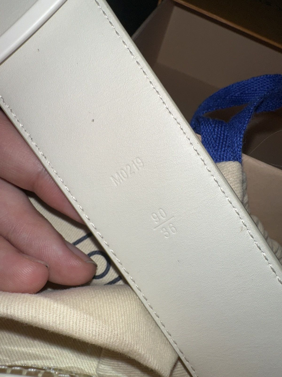 Louis Vuitton × Virgil Abloh Louis Vuitton Prism Belt Virgil Abloh Size 36 - 5 Thumbnail