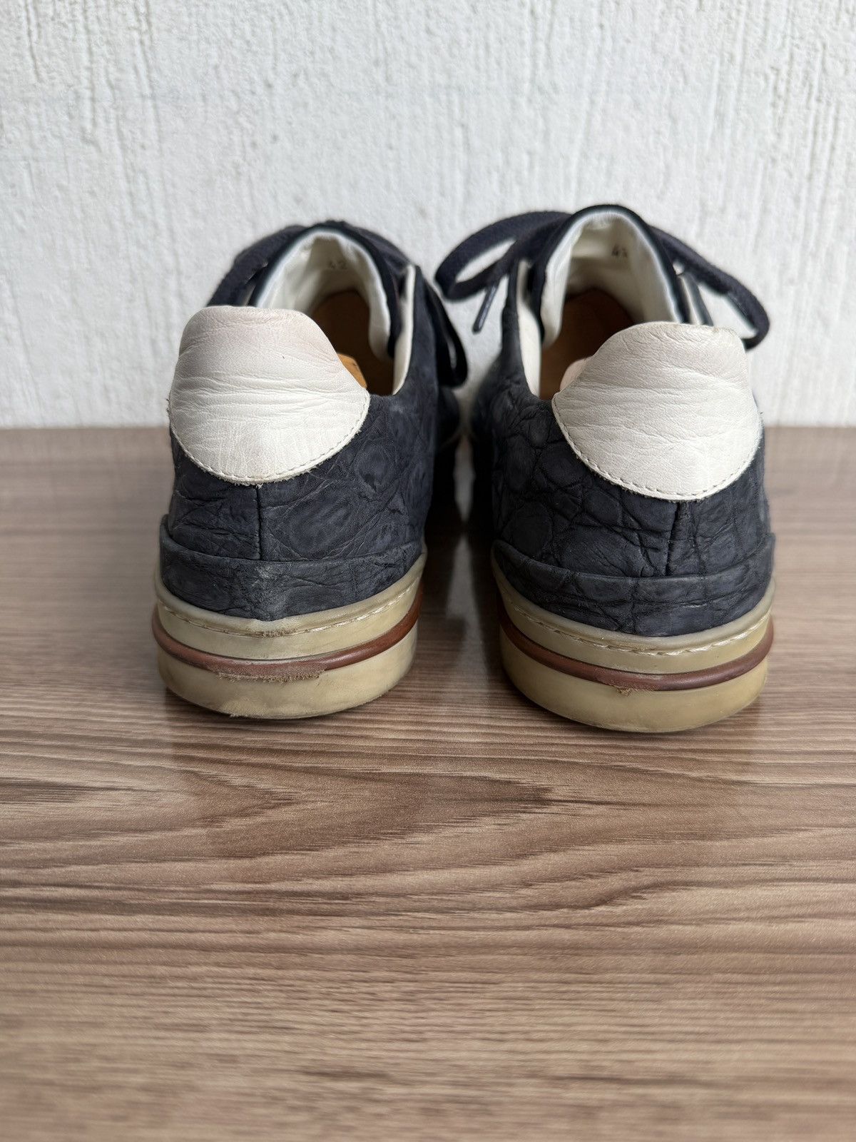 Loro Piana Crocodile embossed 70's walk sneaker Size US 9 / EU 42 - 16 Thumbnail