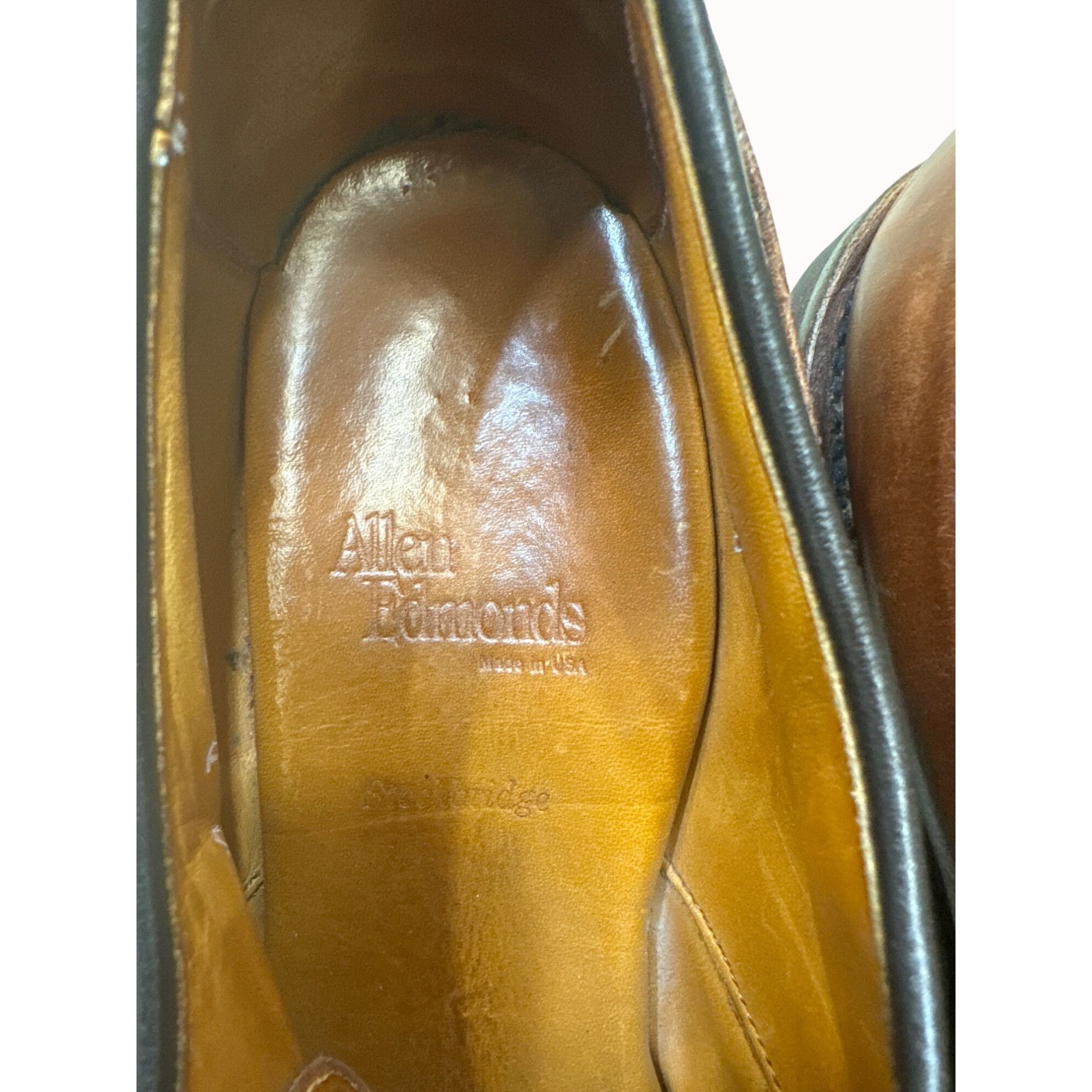 Allen Edmonds Allen Edmonds men’s brown leather dress up laced Oxford shoe Size US 9.5 / EU 42-43 - 8 Thumbnail