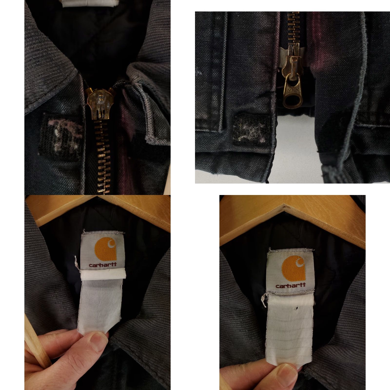 Carhartt VINTAGE Carhartt Jacket Traditional VTG 80s 90s Chest Pockets Corduroy Black Mens XL Bomber Jacket Size US XL / EU 56 / 4 - 8 Thumbnail