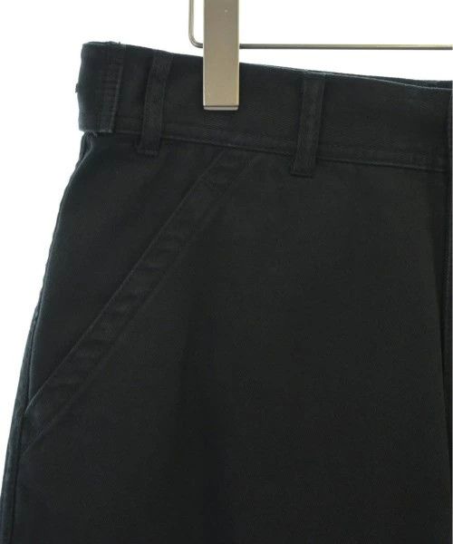 Comme des Garcons SHIRT Casual Pants Plain Cotton Zipper Straight Cut Black Size US 33 - 4 Thumbnail