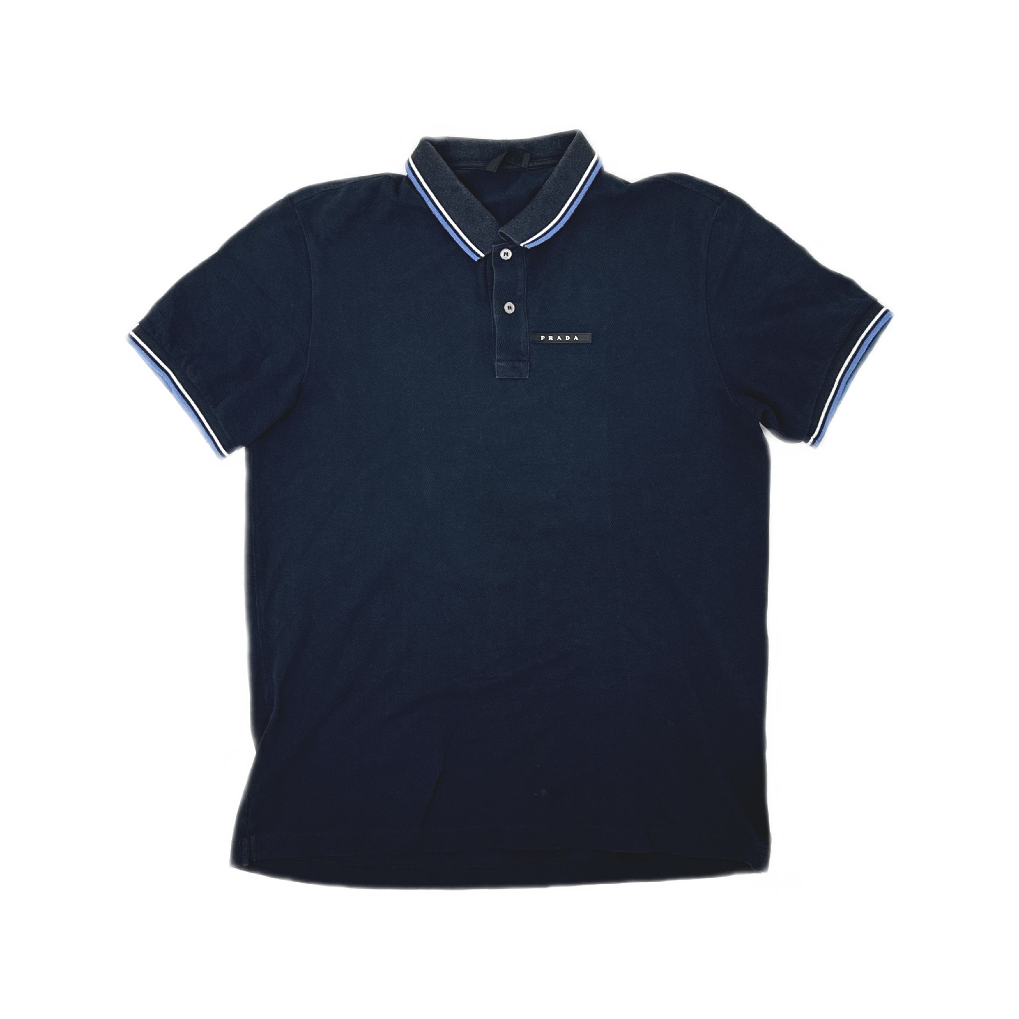 Prada Prada Logo Polo Shirt XXL Size US XXL / EU 58 / 5 - 1 Thumbnail