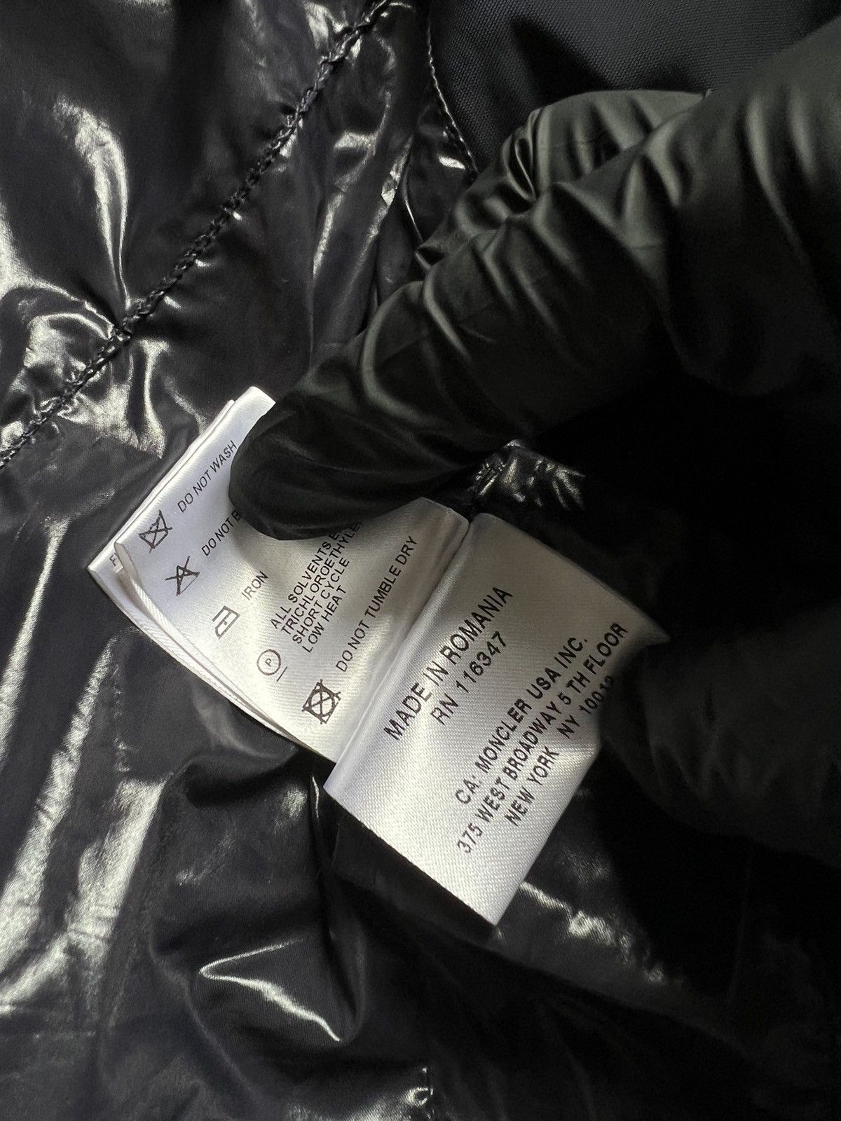 Moncler Moncler Jacket Navy Nylon Biker Chateaubriand Vintage Size S / US 4 / IT 40 - 18 Thumbnail