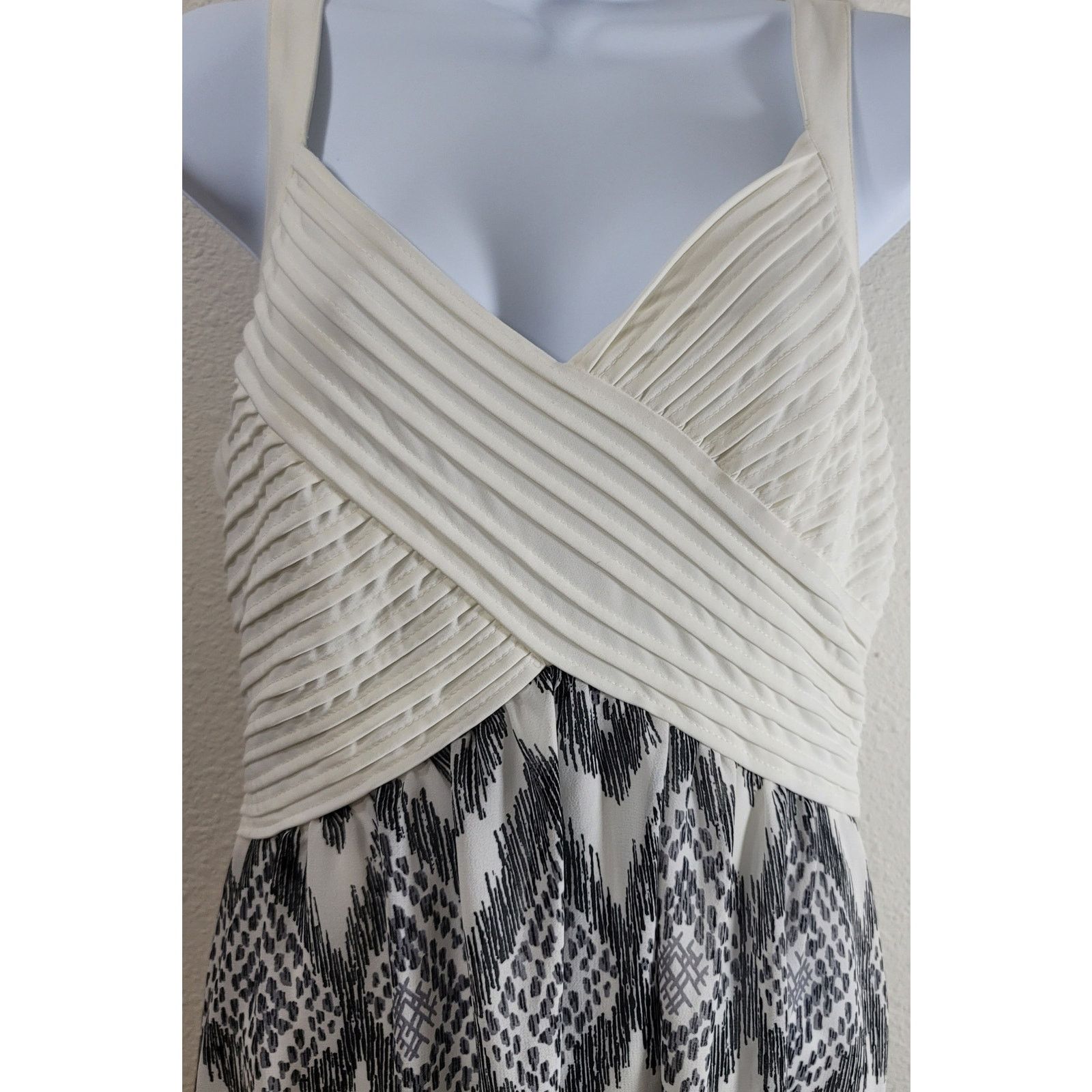 Other Robbie Bee Crisscross Bodice Sleeveless Maxi Dress 8 Lined Size M / US 6-8 / IT 42-44 - 2 Thumbnail