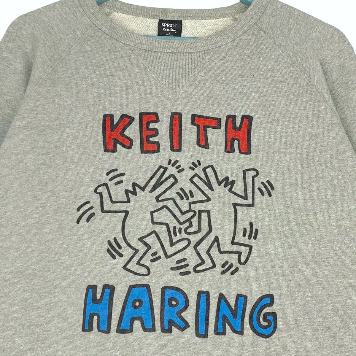 Vintage Vintage SPRZNY Keith Haring Full Print Crewneck Sweatshirt Size US S / EU 44-46 / 1 - 4 Thumbnail