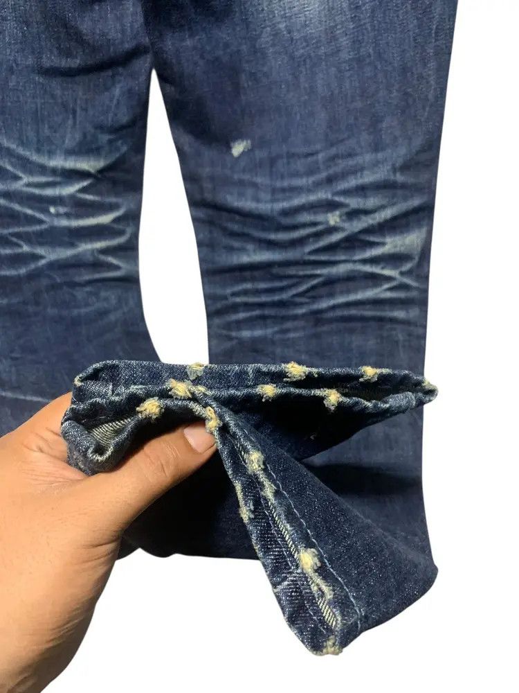 Undercover Costume x Undercover distressed check waist jeans Size US 31 - 4 Thumbnail