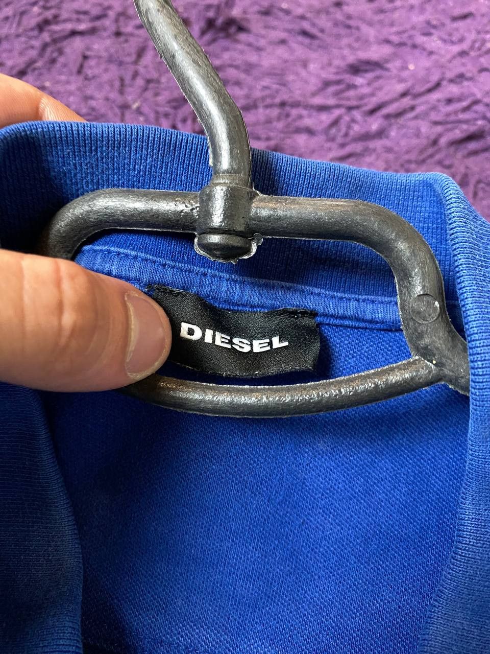 Diesel × Vintage Vintage diesel logo polo t-shirt 90s Size US XXL / EU 58 / 5 - 2 Thumbnail