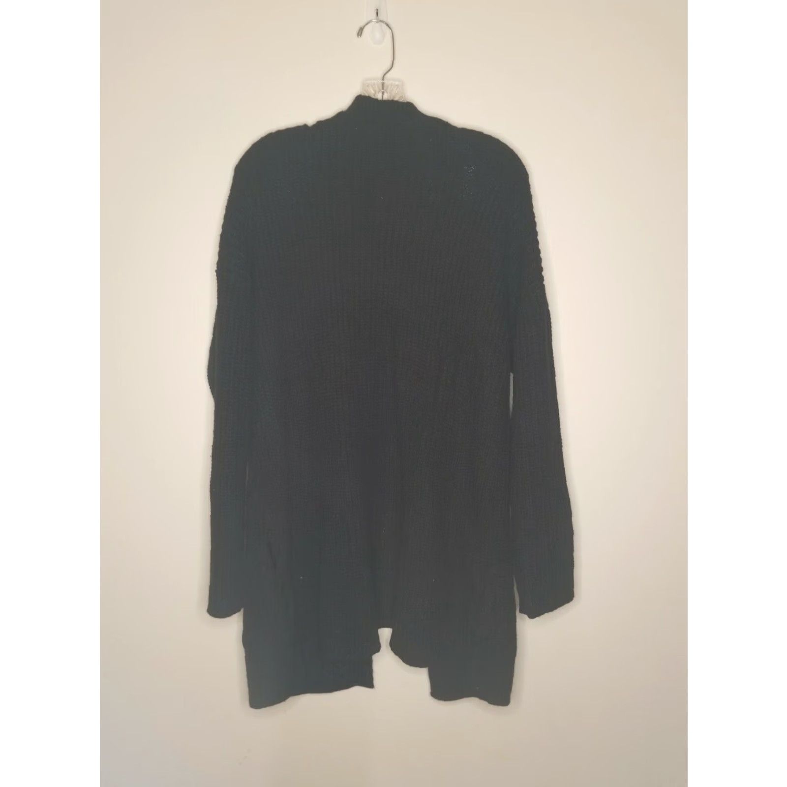 Vintage A&I Womens Black Knit Cardigan Sweater XL Size XL / US 12-14 / IT 48-50 - 5 Thumbnail