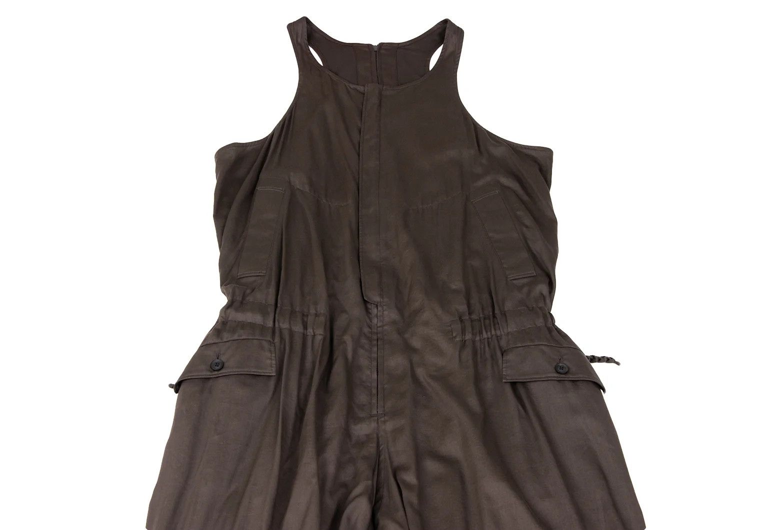 Yohji Yamamoto Yohji Yamamoto Cotton Lyocell Sarouel Utility Mocha Size US 30 / EU 46 - 2 Thumbnail