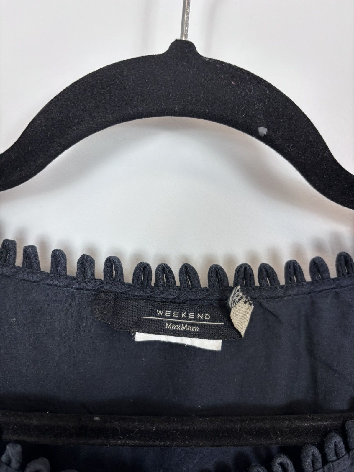 Weekend Max Mara Weekend Max Mara Women’s Navy Sleeveless Tank Top Blouse Size M / US 6-8 / IT 42-44 - 8 Thumbnail