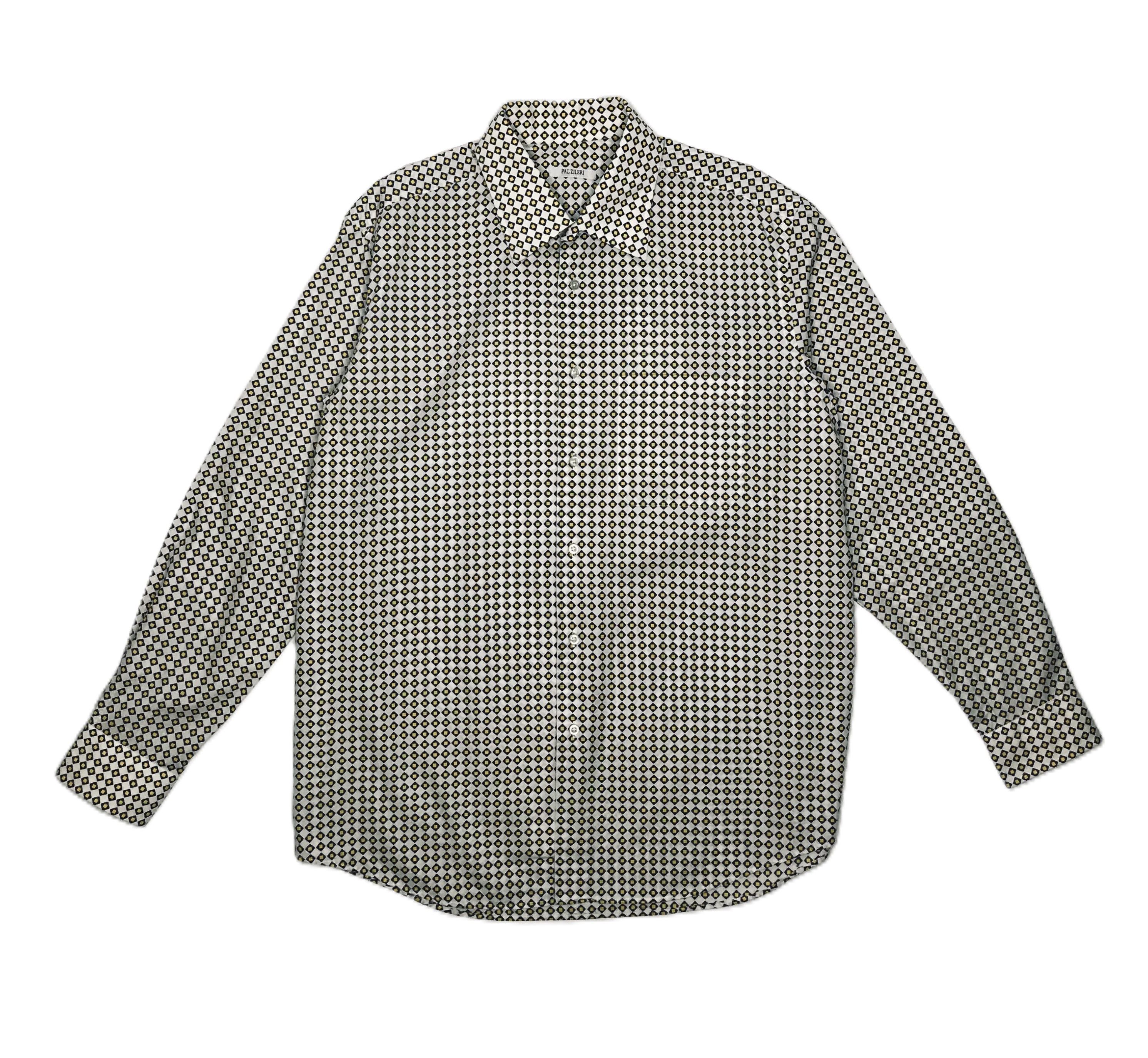 Pal Zileri Pal Zileri Dress Shirt Mens 43/17 Long Sleeve Size US M / EU 48-50 / 2 - 1 Thumbnail