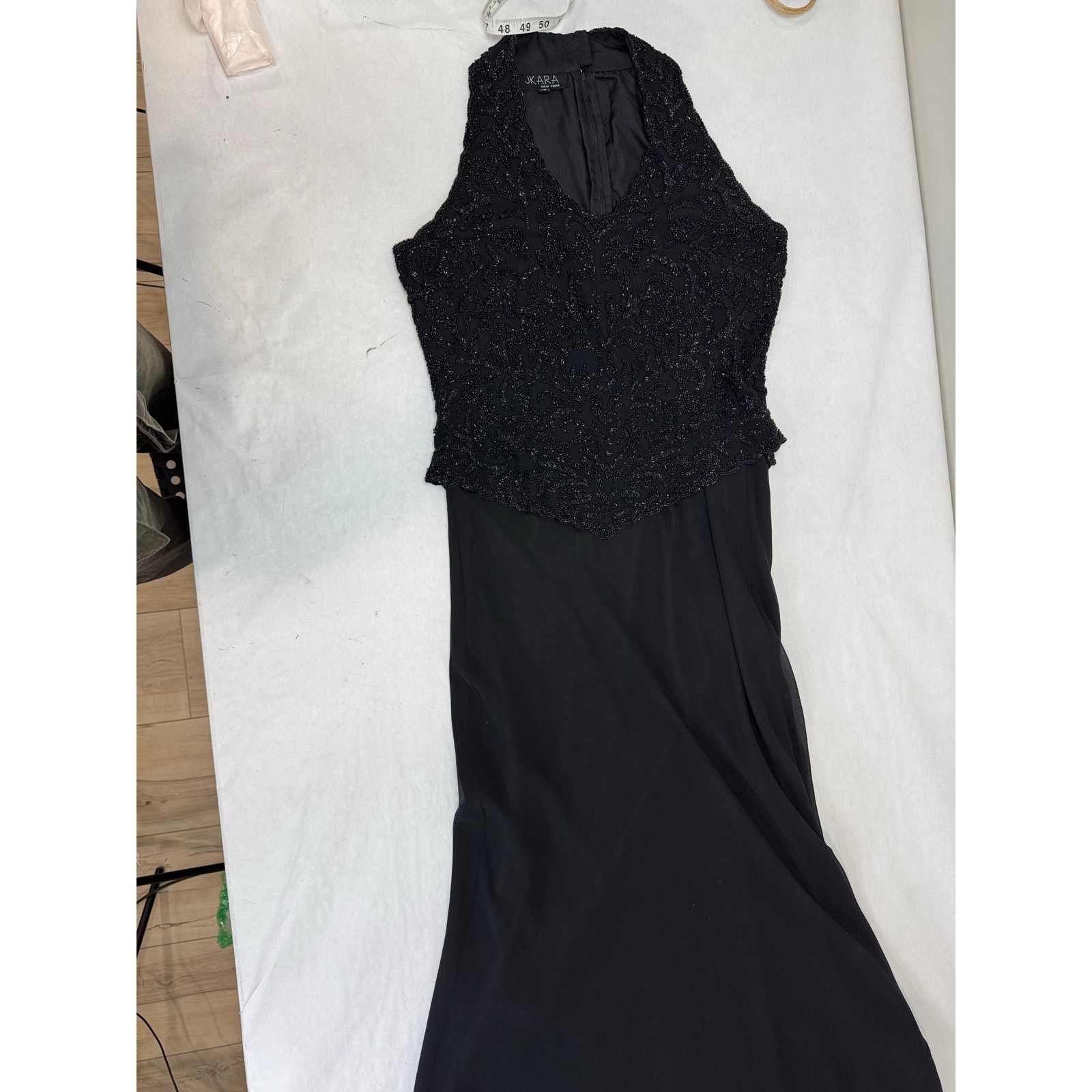 Other Jkara Beaded Gown Long Mother-of-the-Bride Dress Size 12 Size XL / US 12-14 / IT 48-50 - 8 Thumbnail