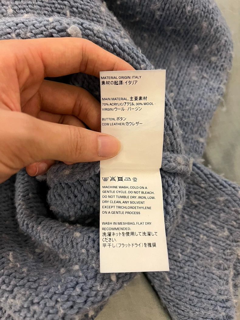 Our Legacy Our Legacy22fw Big Cardigan Wool Cardigan Size US M / EU 48-50 / 2 - 6 Thumbnail