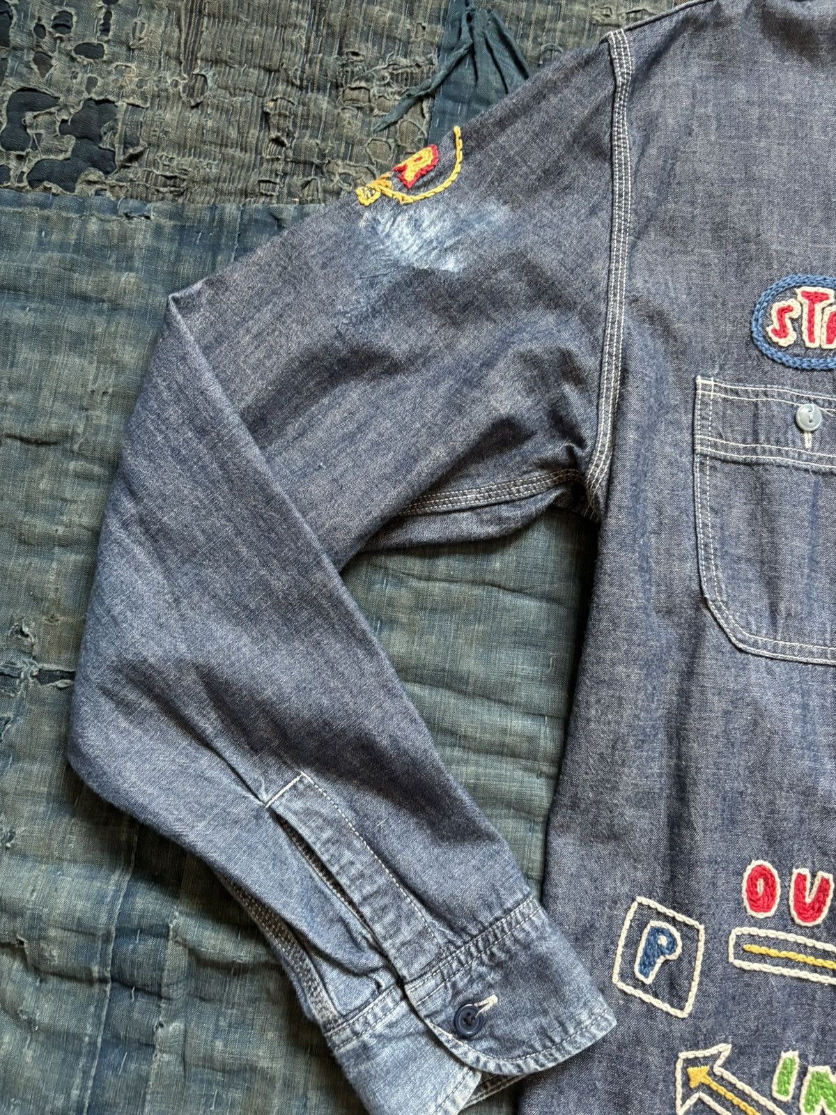 Kapital × Kapital Kountry kapital embroidery chambray shirts kountry Size US L / EU 52-54 / 3 - 4 Thumbnail