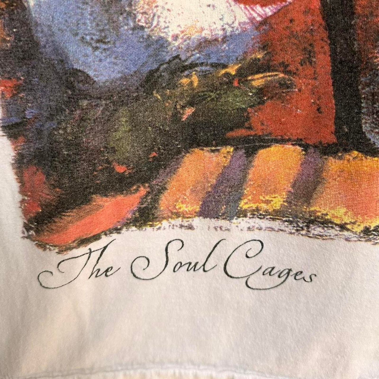 Band Tees × Vintage Vintage Sting The Soul Cages Tour Shirt Size US L / EU 52-54 / 3 - 4 Thumbnail