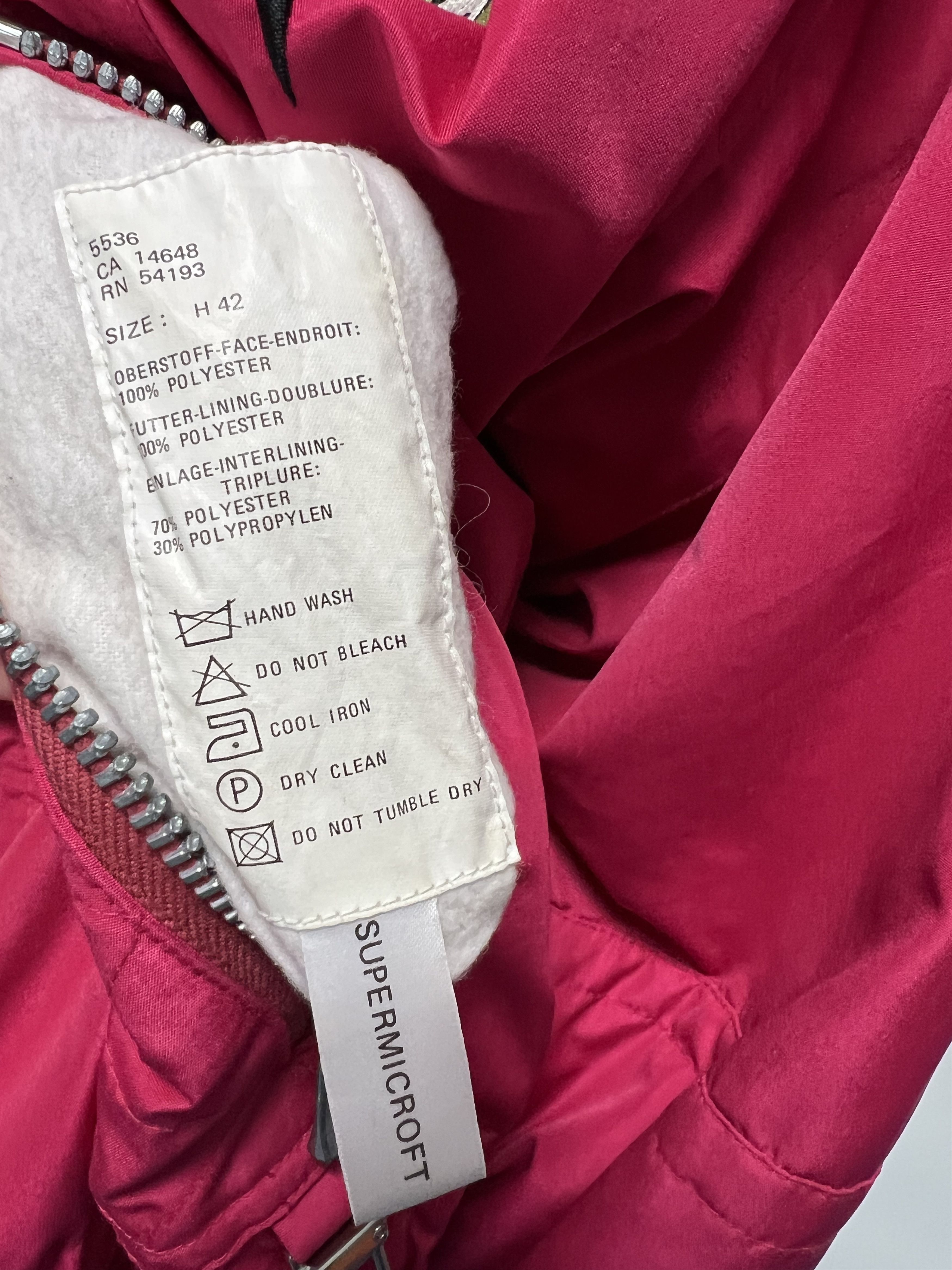 Bogner Bogner Rare Vintage Women's Fuchsia Ski Jacket Size 42 Size XL / US 12-14 / IT 48-50 - 14 Thumbnail