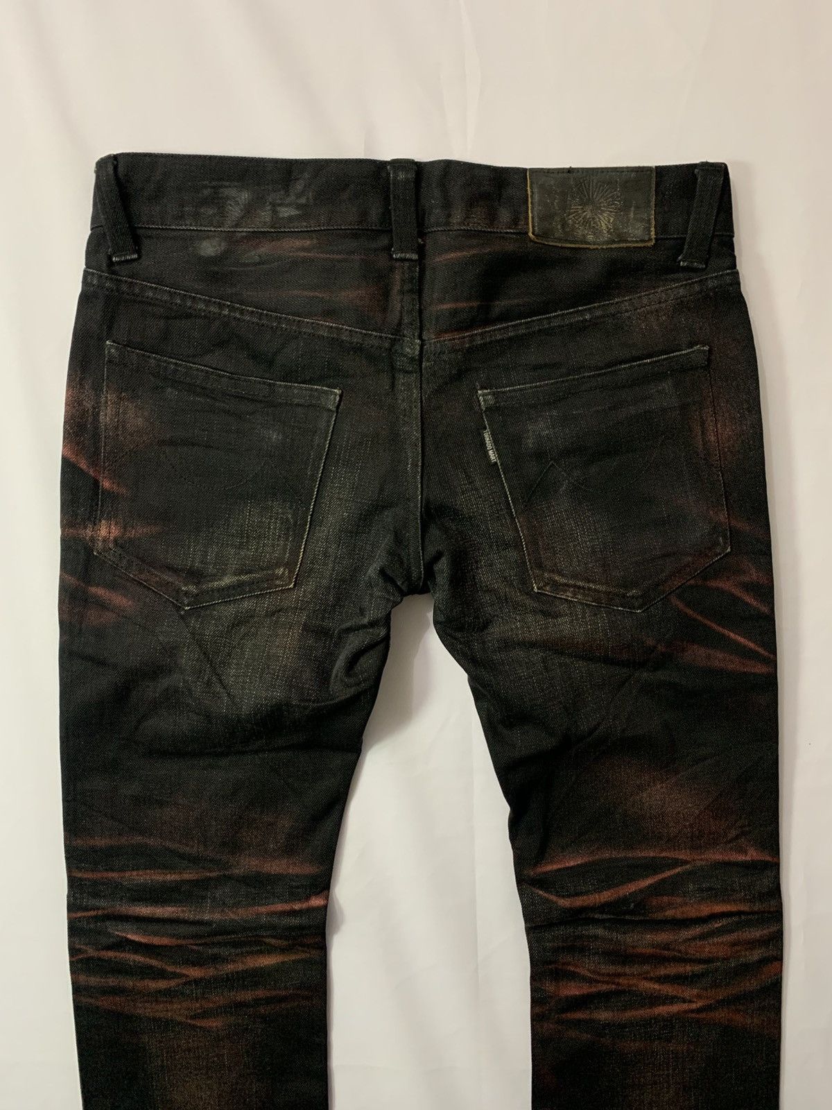 Tornado Mart Tornado Mart Processed Low Rise Denim Size US 32 / EU 48 - 4 Thumbnail