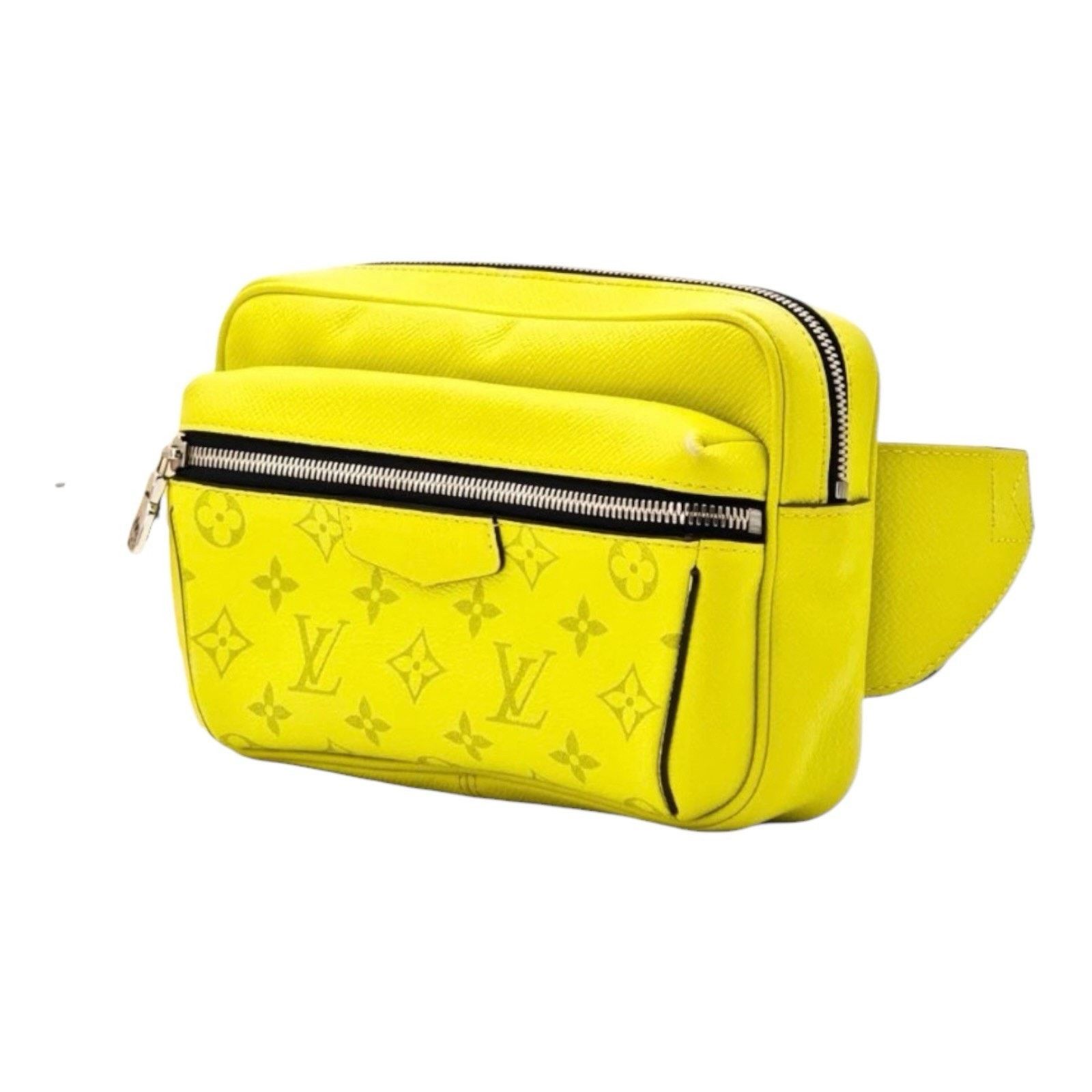 Louis Vuitton Discovery Waist Bag Bum Bag Jaune Monogram Eclipse Neon Size ONE SIZE - 19 Thumbnail