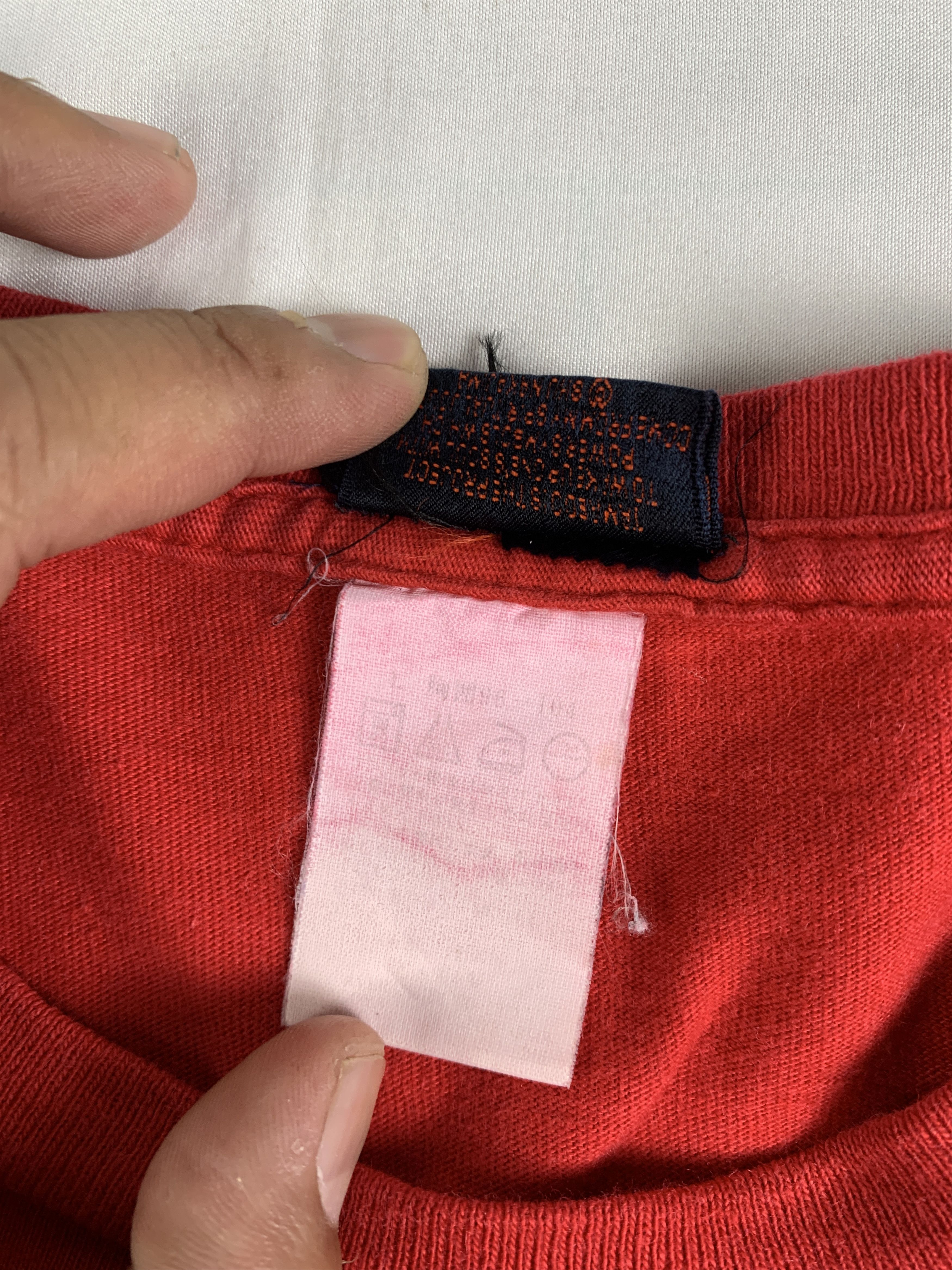 Japanese Brand 2000s Shu Nakajima Red Dragon Printed Art Tee (L) Size US L / EU 52-54 / 3 - 7 Thumbnail