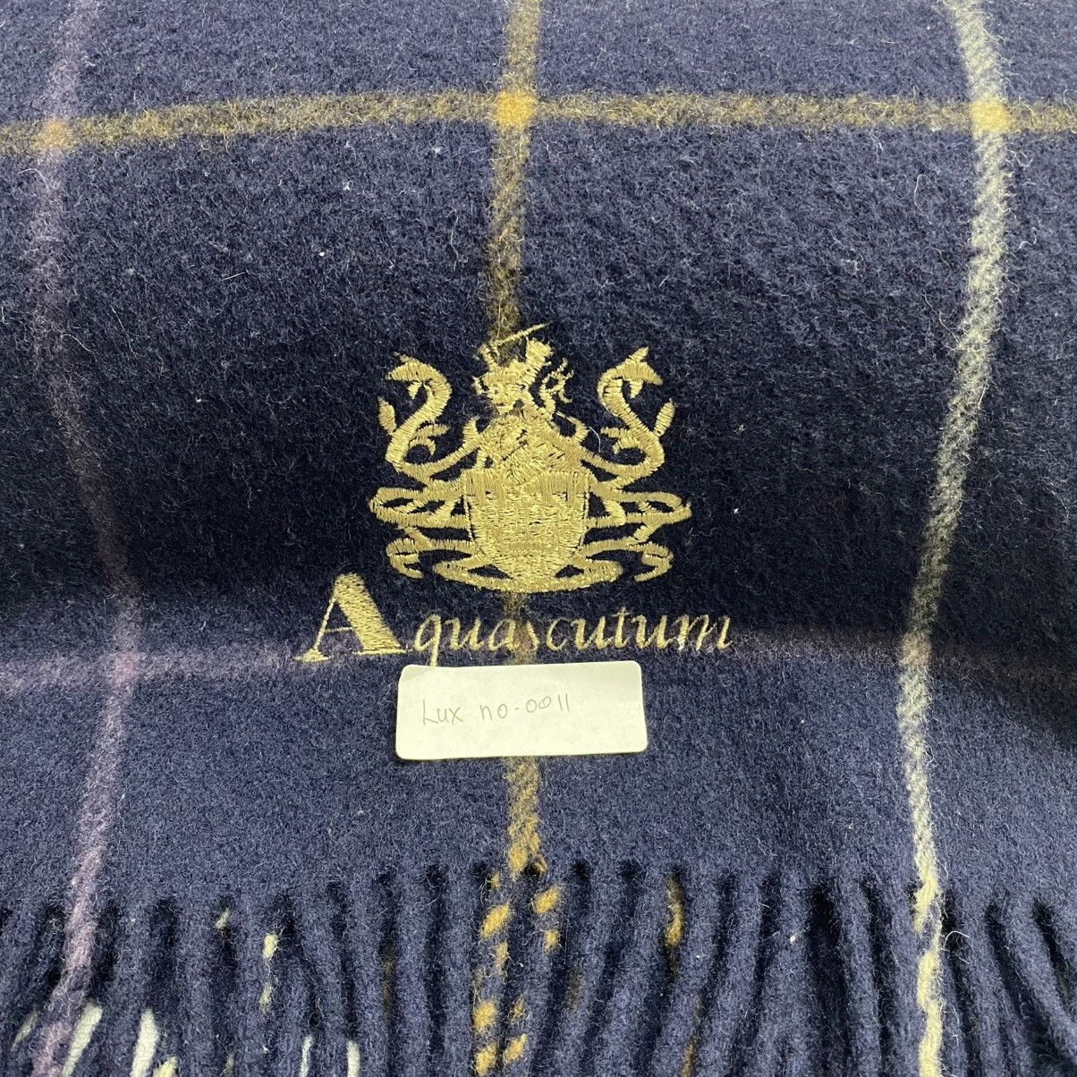 Aquascutum AQUASCUTUM SCARF MUFFLER LUX011 Size ONE SIZE - 9 Thumbnail