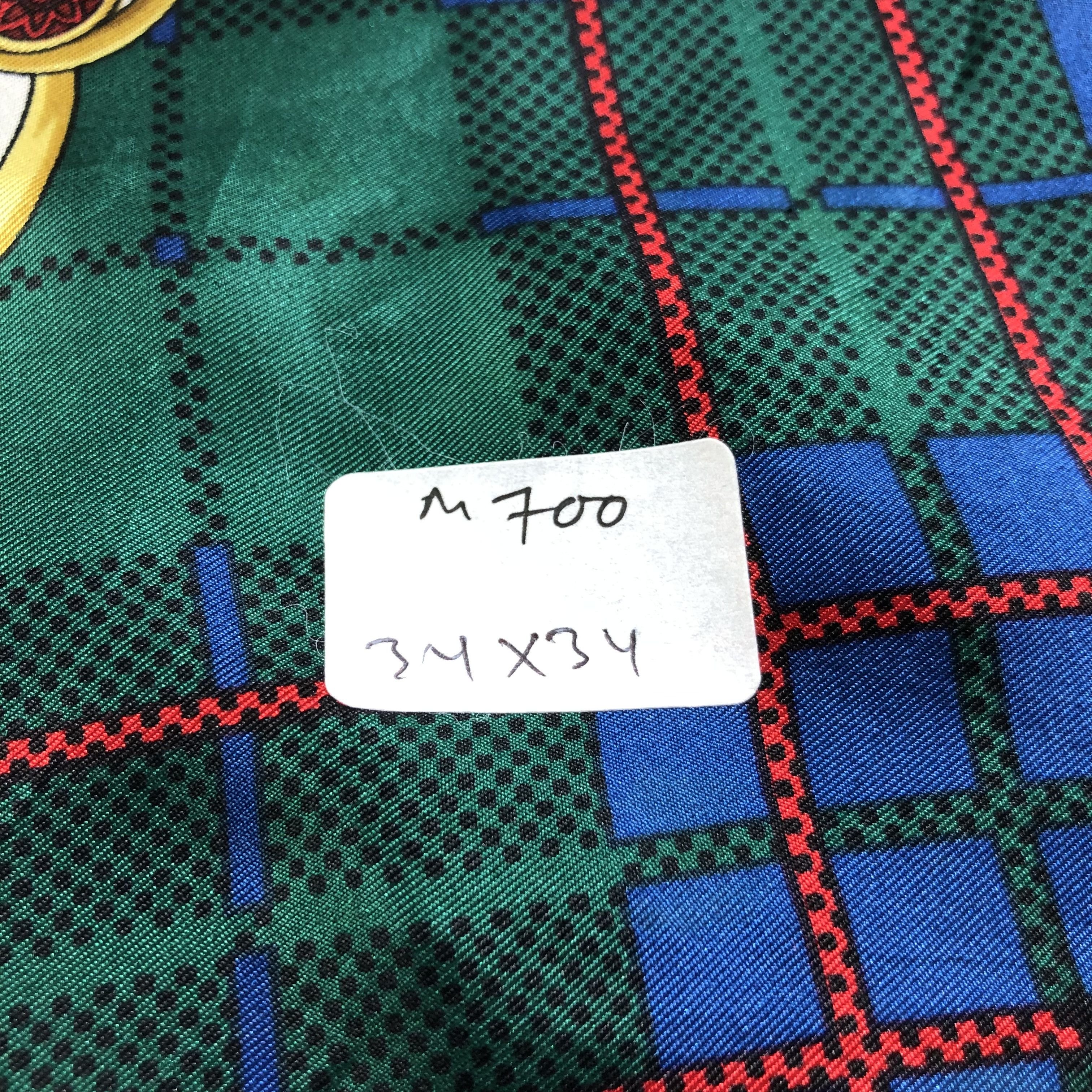 Japanese Brand Vintage Felix Buhler Luxury Hand Rolled Silk Scarf M700 Size ONE SIZE - 10 Thumbnail