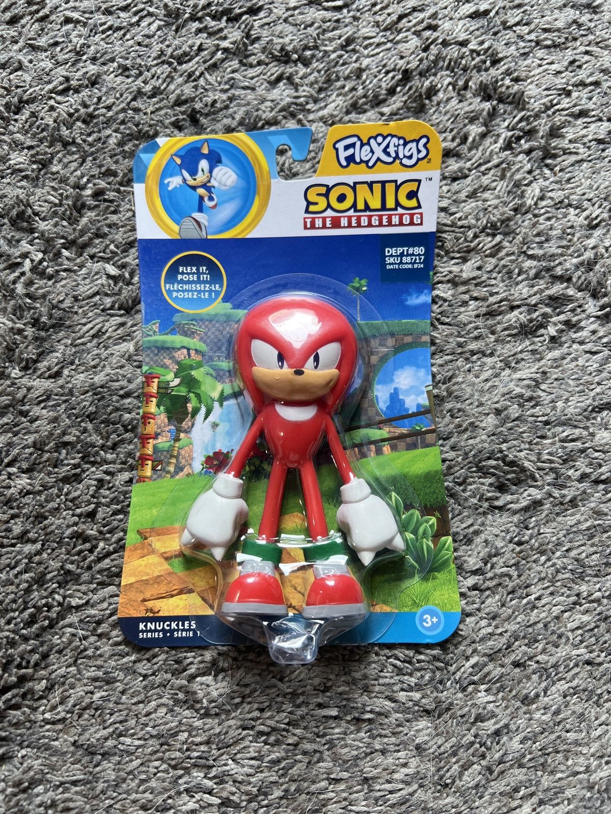 Hypebeast 2024 Flexfigs Sonic The Hedgehog Knuckles Size ONE SIZE - 1 Thumbnail