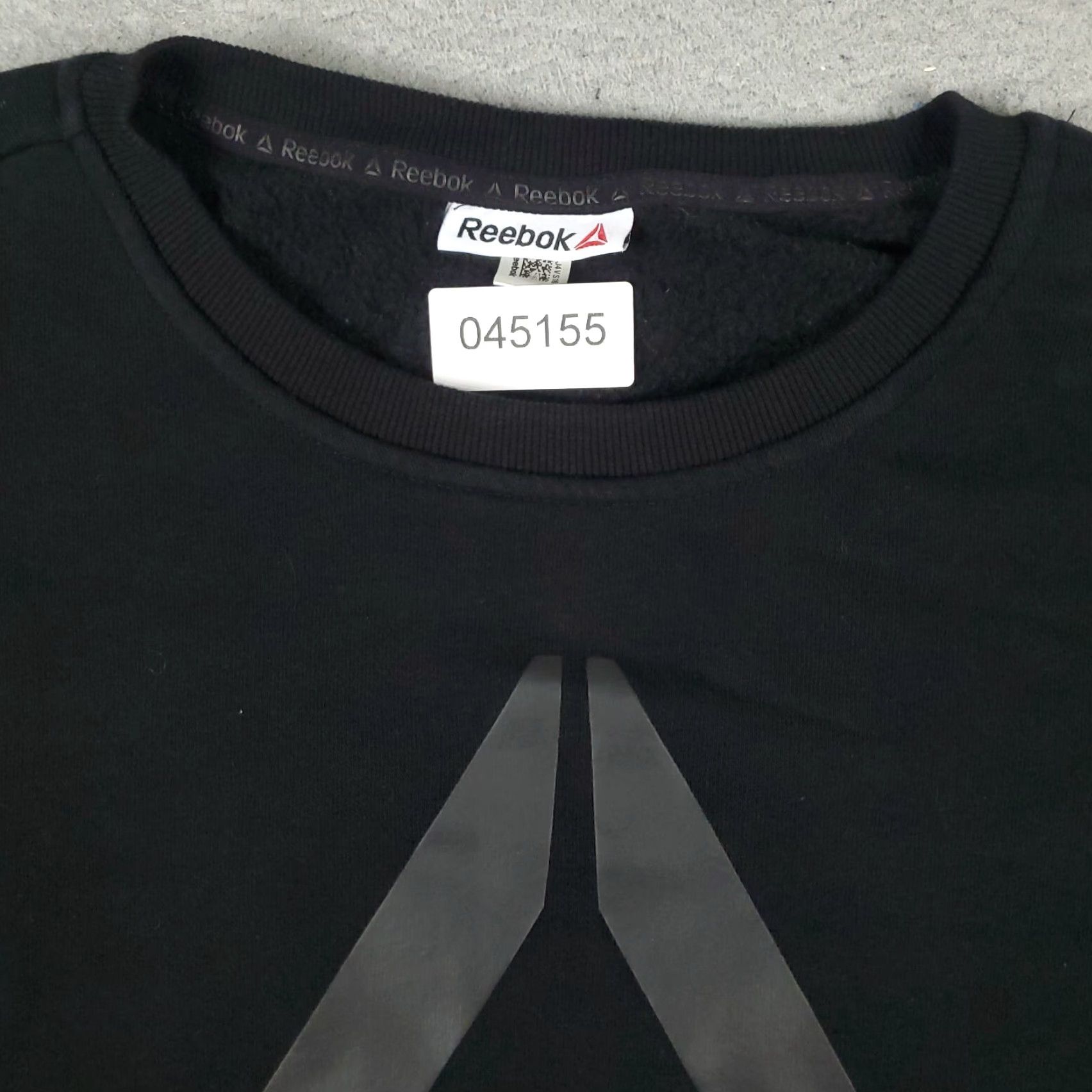 Reebok Reebok Women's Crew Neck Sweater Pullover L Black Camouflage Casual Knit Logo Modern Size L / US 10 / IT 46 - 2 Thumbnail