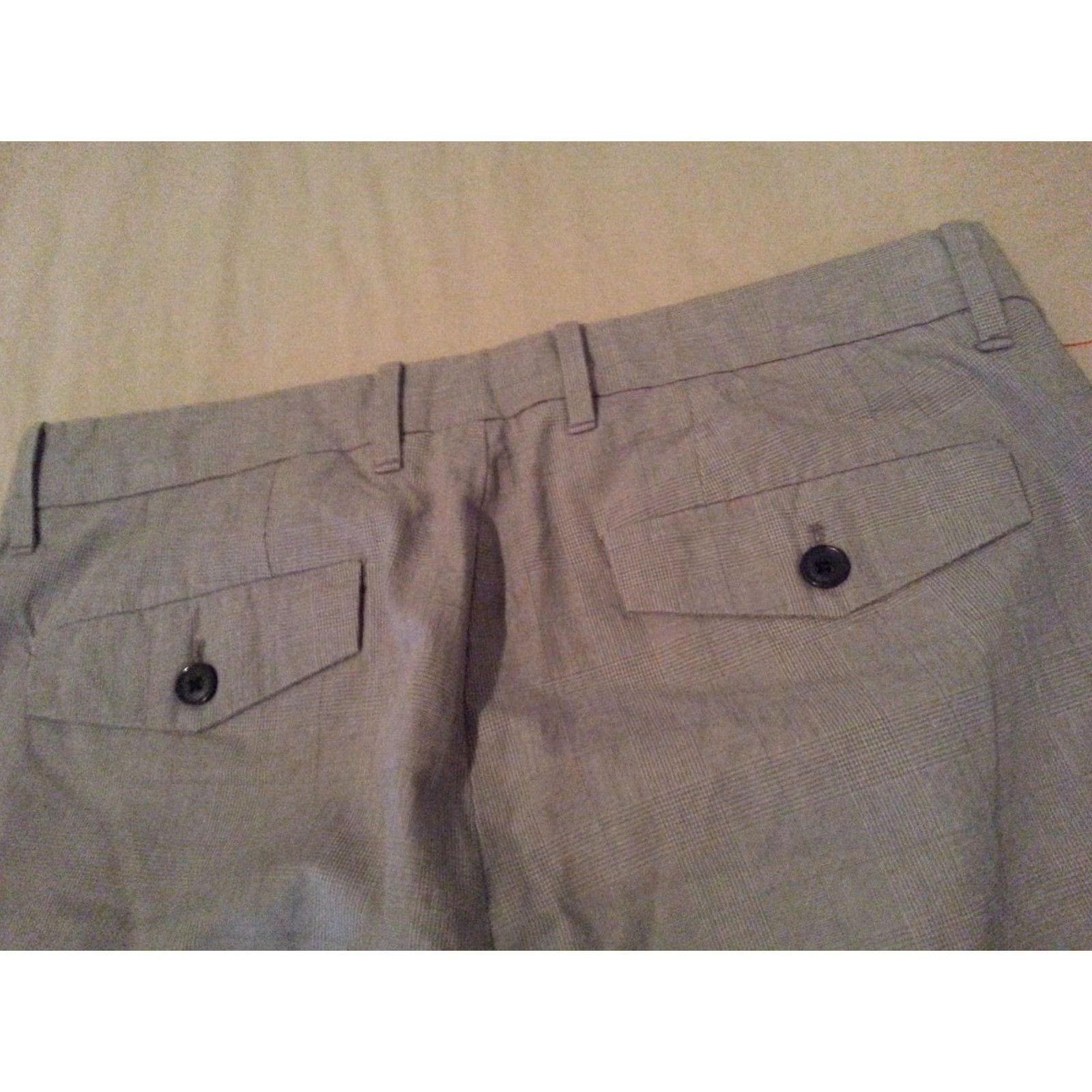 Gap VINTAGE? No, not vintage. Gap Pants Khaki Gray Cotton 30x30 32x30 Mens Shirt? Size US 30 / EU 46 - 3 Thumbnail