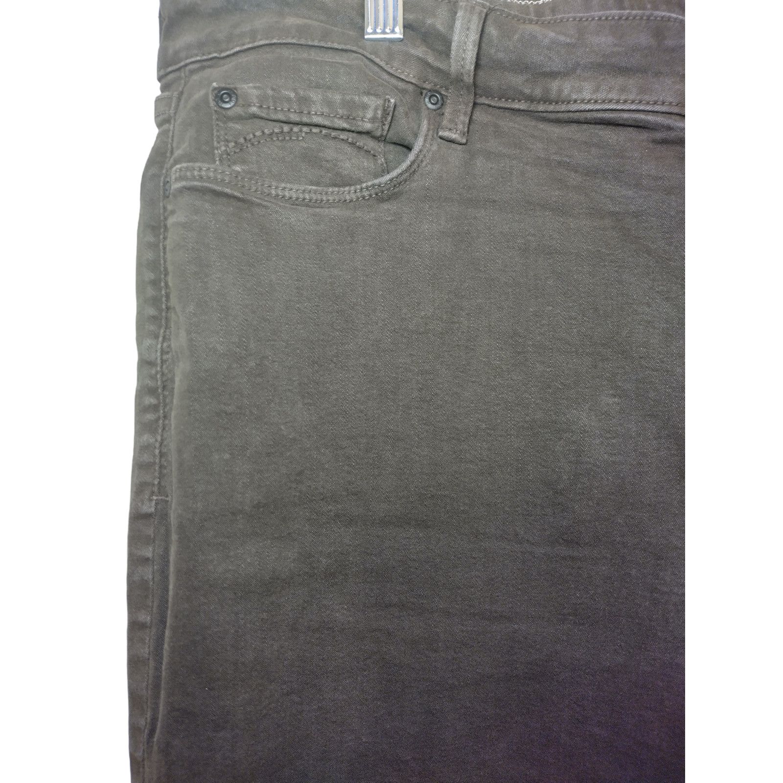 NYDJ NYDJ Womens Straight Leg Jeans Stretch Brown Size 20W Size 40" / US 18 - 3 Thumbnail