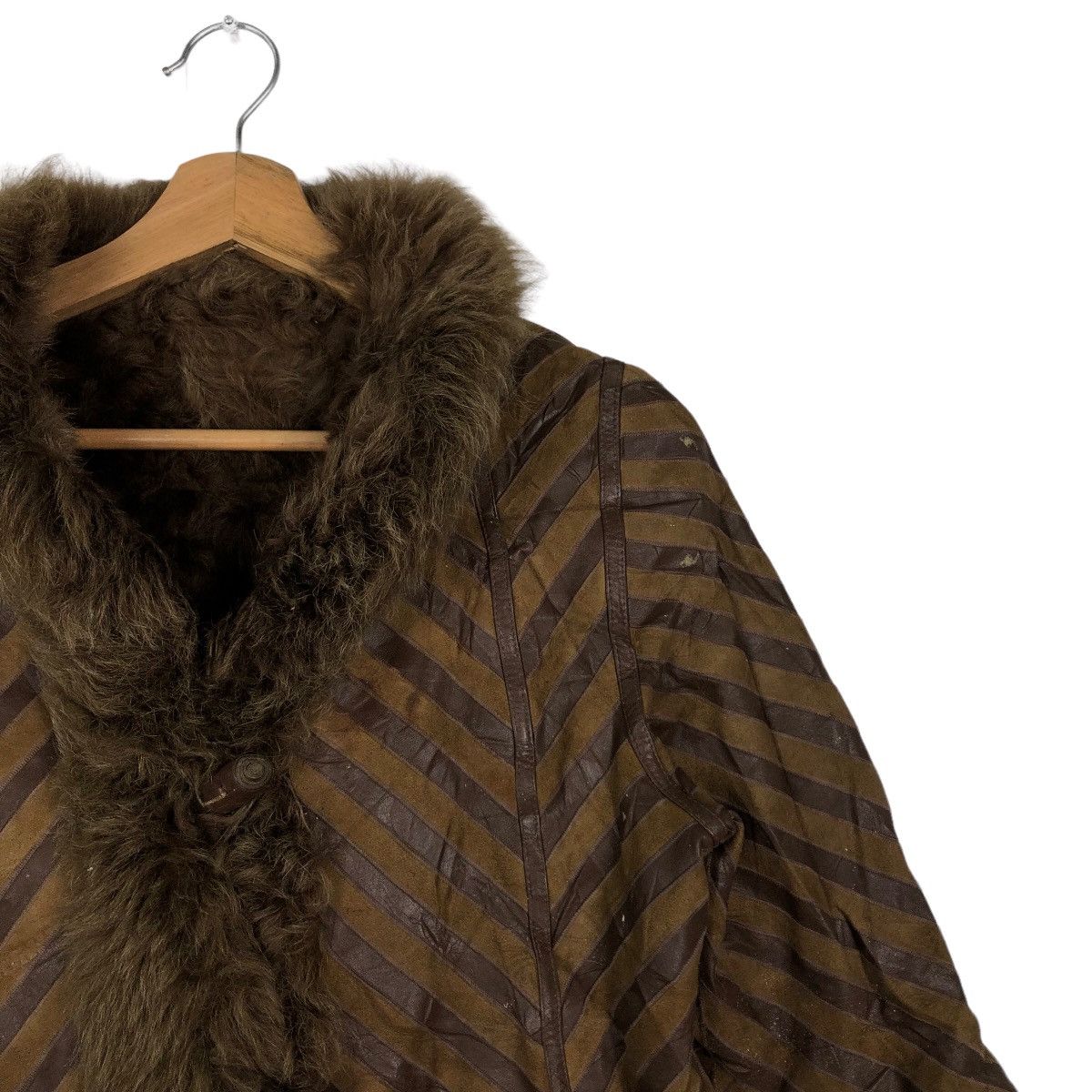 Japanese Brand Rare Mink Fur Lining Moleskin Jacket Inspire Saga Fox Japan Size M / US 6-8 / IT 42-44 - 5 Thumbnail