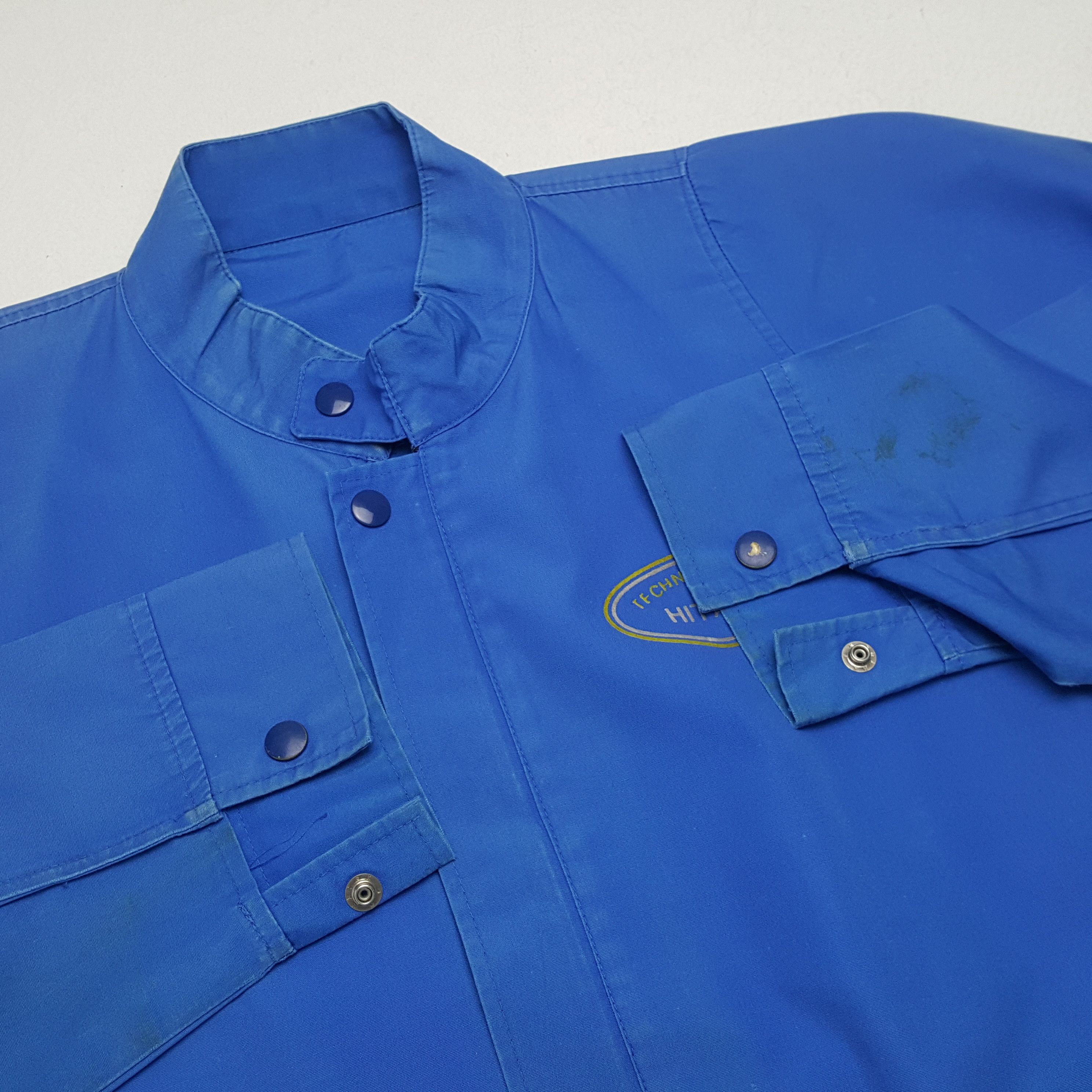 Japanese Brand × Vintage HITACHI CUSTOMER SERVICE Japanese Electronic Workwear Jacket Size US L / EU 52-54 / 3 - 8 Thumbnail