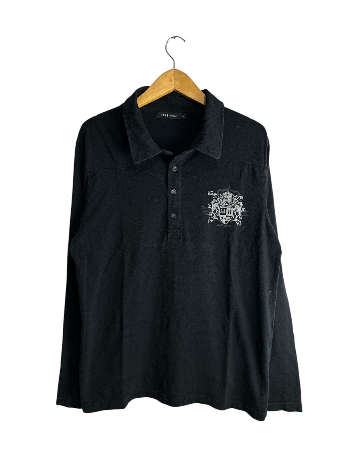 Hysteric Glamour DISTRESSED UGIZ ROCK MISSION LONG SHIRT POEM IFSIX LGB STYLE Size US M / EU 48-50 / 2 - 1 Thumbnail