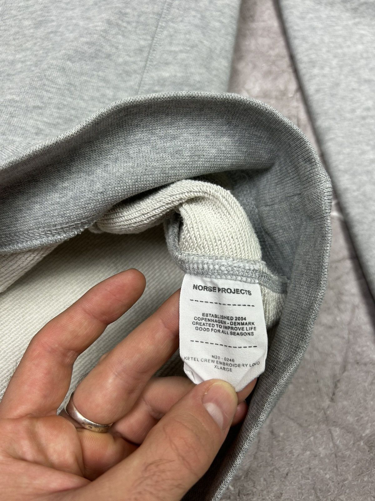 Norse Projects Norse Projects Crewneck Sweatshirt Size Xl. Size US XL / EU 56 / 4 - 5 Thumbnail