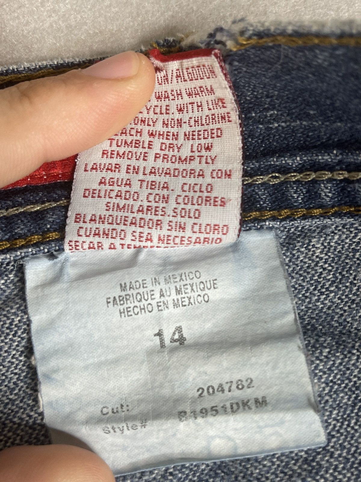 JNCO Vintage JNCO Jeans Size 14 Actual 28x28 Crown Straight Leg Size US 28 / EU 44 - 7 Thumbnail