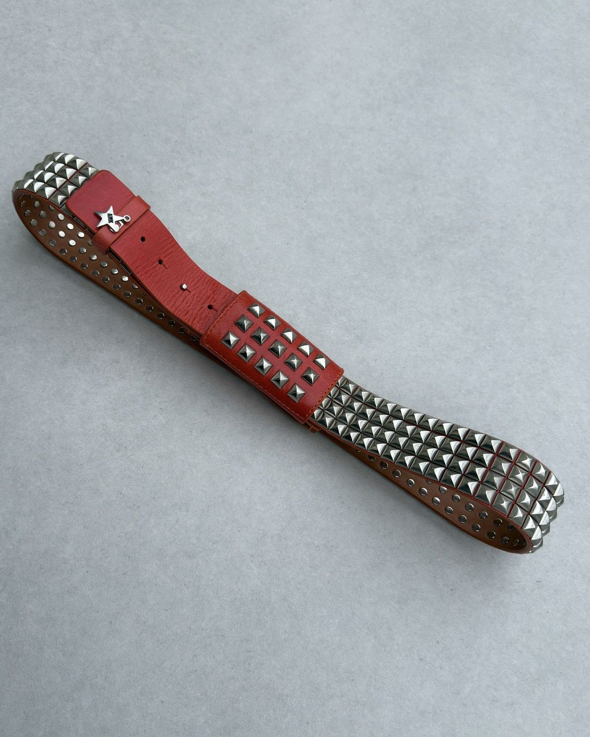 Andrew Mackenzie AW2008 Andrew Mackenzie Studded Punk Leather Belt Size ONE SIZE - 11 Thumbnail
