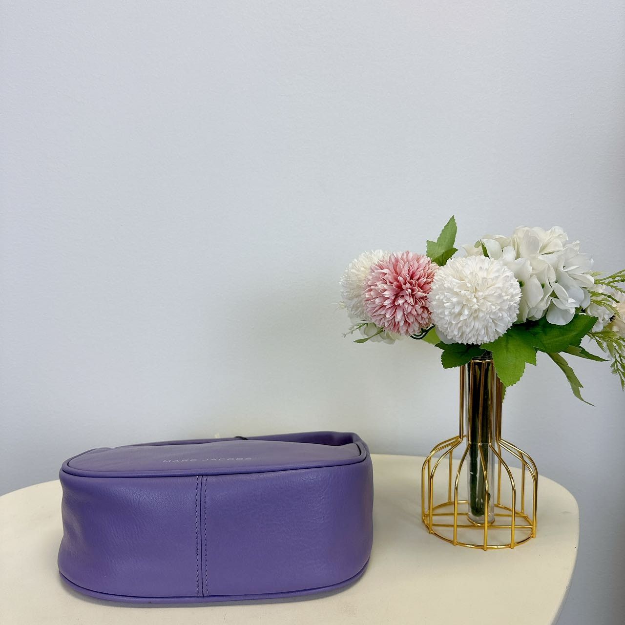 Marc Jacobs MARC JACOBS Purple Mini 'The Pushlock' Bag Size ONE SIZE - 6 Thumbnail