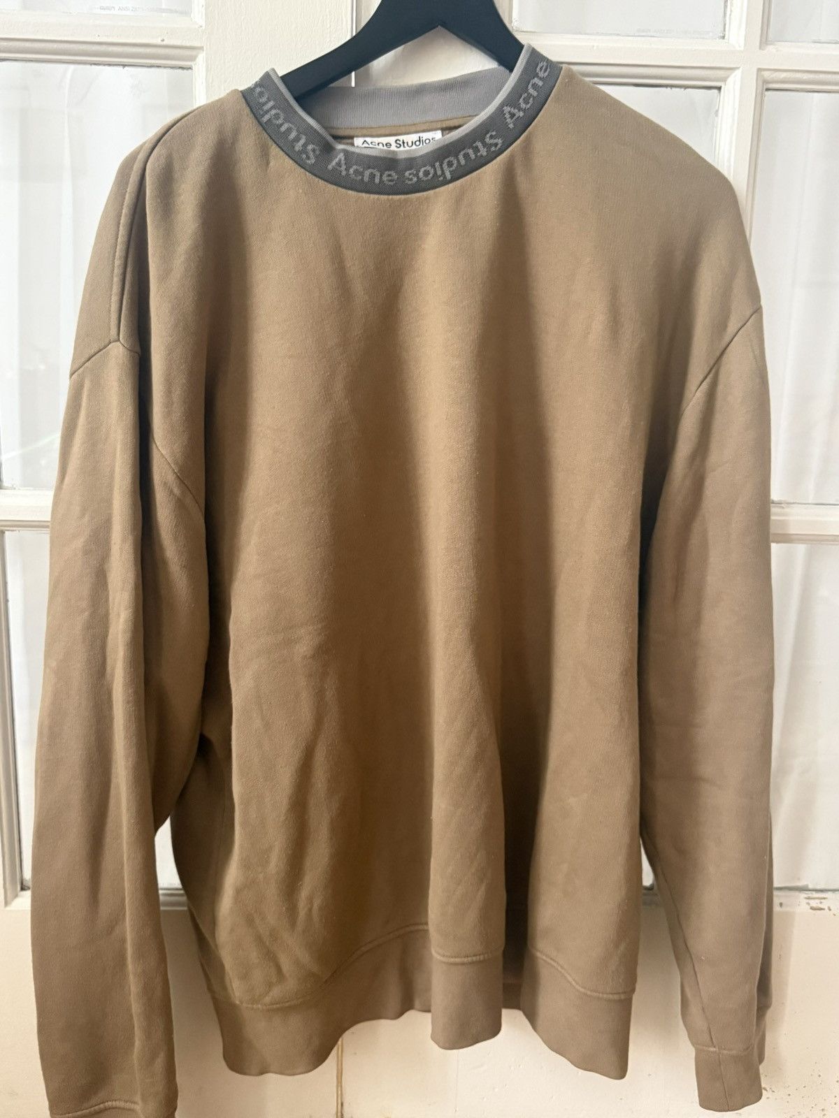Acne Studios Acne Studios Logo Sweatshirt Size US L / EU 52-54 / 3 - 1 Thumbnail