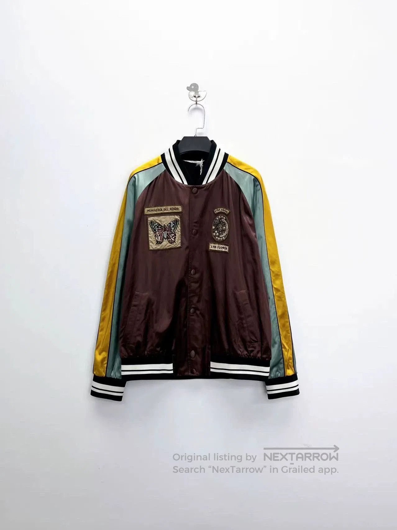 Valentino Valentino Embroidered Bomber Jacket. Size US L / EU 52-54 / 3 - 1 Thumbnail